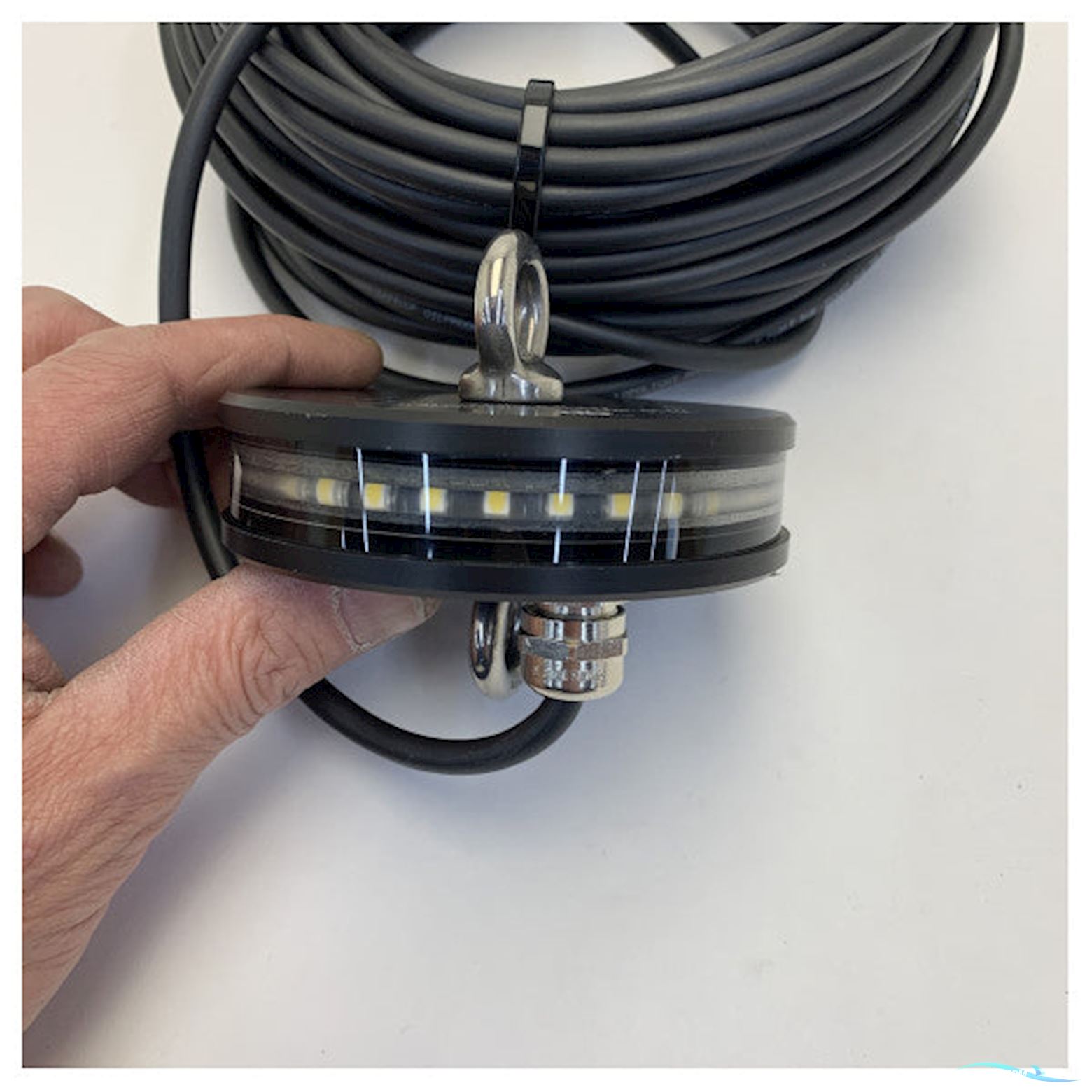 Lopolight 2nm white 360 degree hoist anchor light black - 200-012H-B