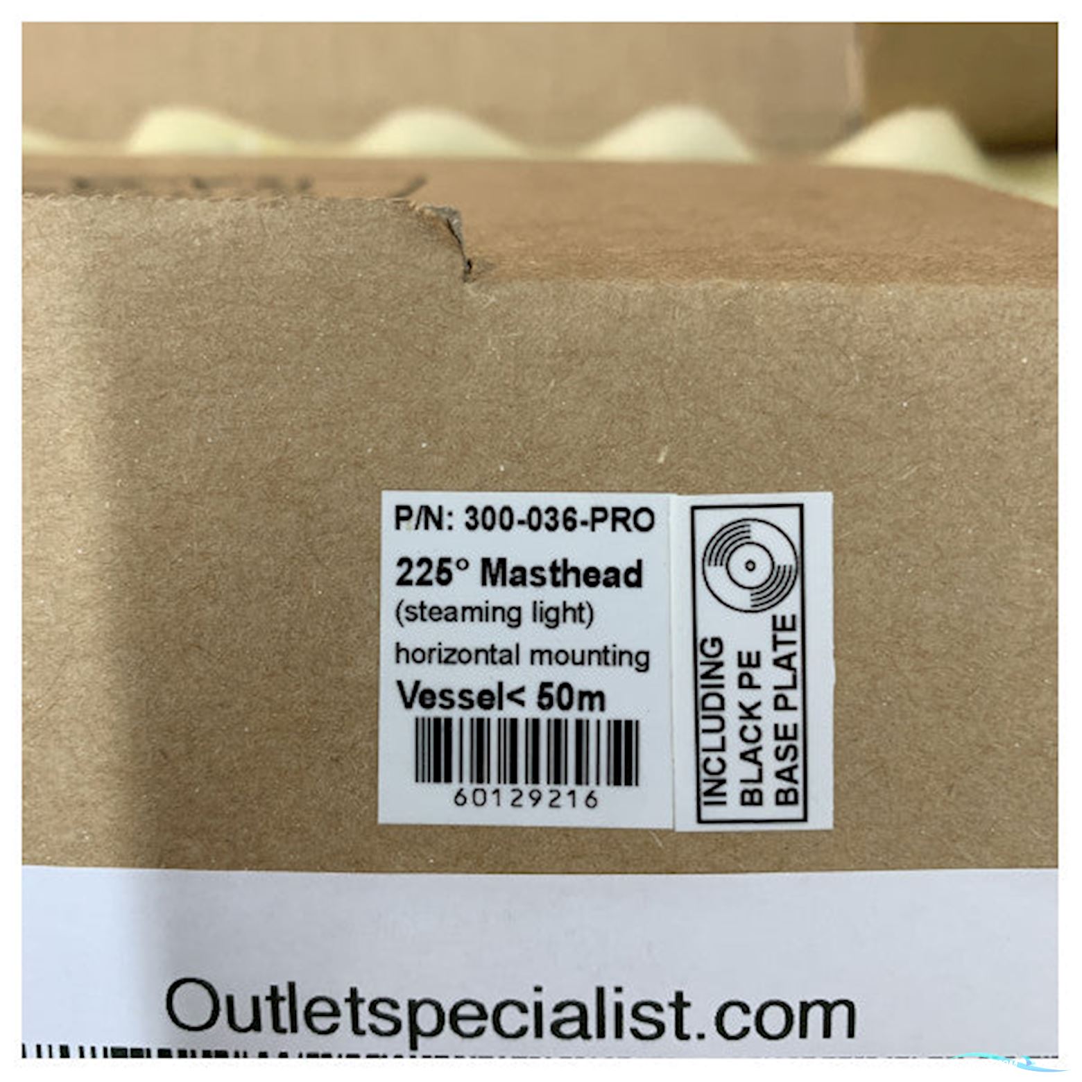 Lopolight 300-036-Pro Led Masthead 225 Degree White Navigation Light 5nm - 12/24V