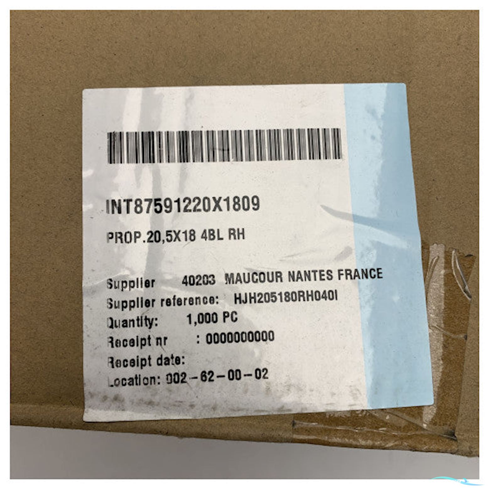 Maucour High-Quality 20.5 x 18 4-Blade RH Marine Propeller Brass 40 mm - Hjh205180RH04