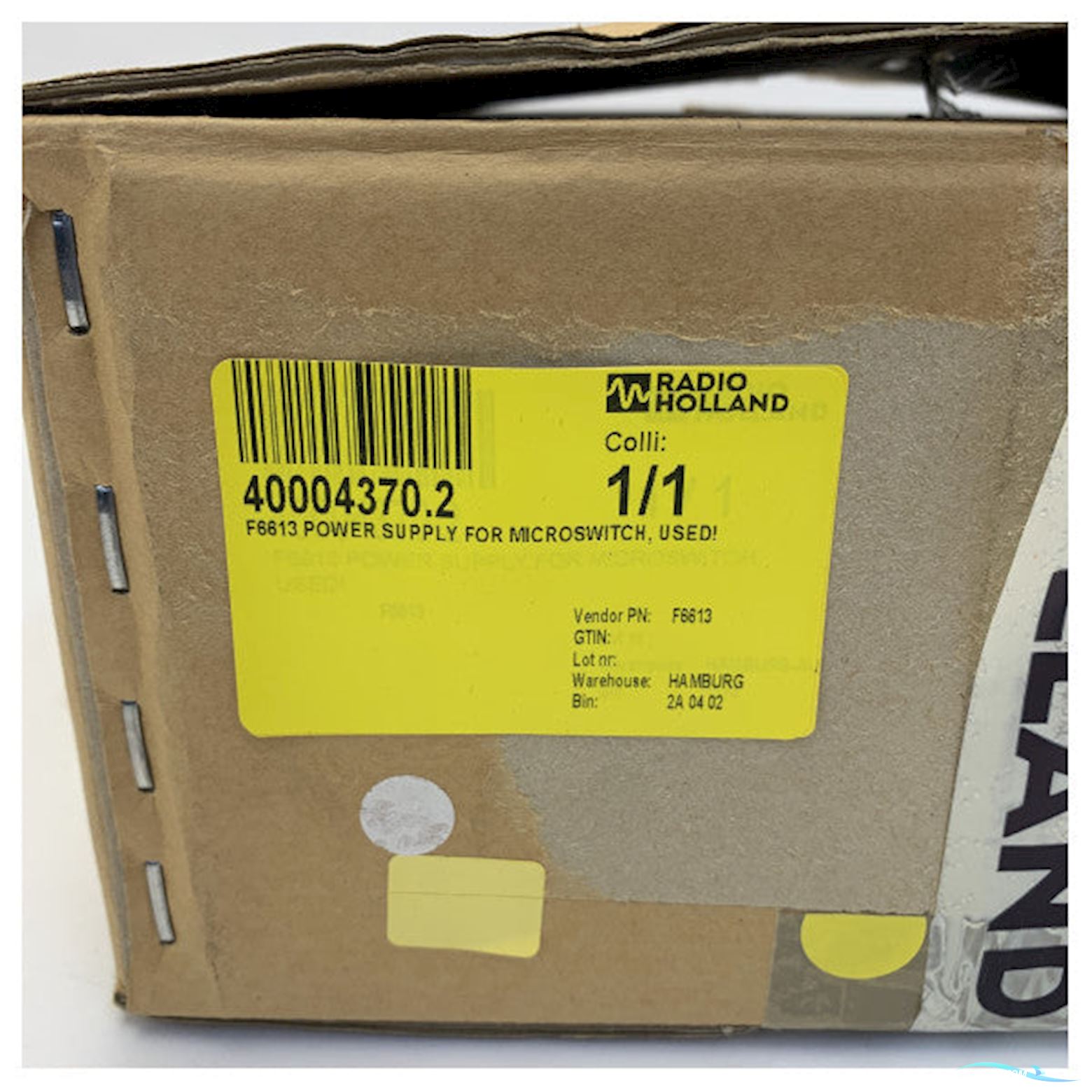 Onbekend USED MicroSwitch F6613 PSU Marine Power Supply Unit 90-264V