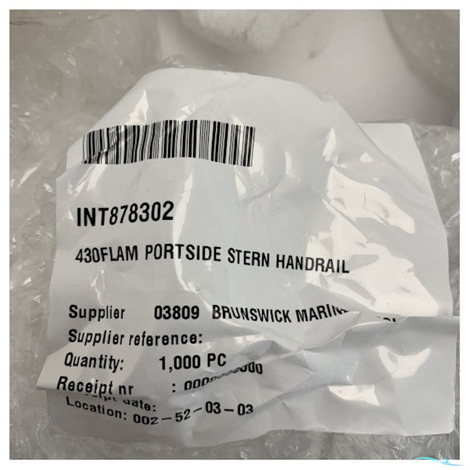 Quicksilver 430 Flamingo Stainless Steel Portside Handrail - 878302