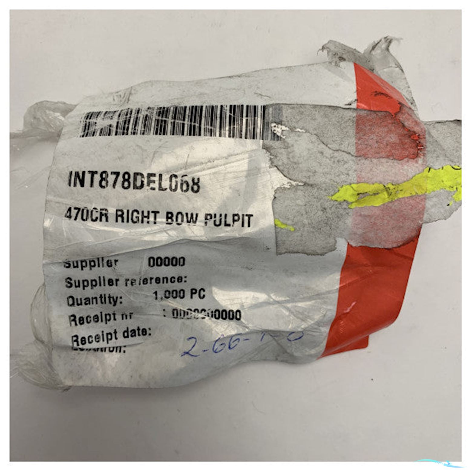 Quicksilver 470 Cruise Right Bow Pulpit | Rail For Boats Stainless Steel - QS470-001