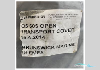 Quicksilver 605 Open transport full boat cockpit cover grey - 2119196 Bootaccessoires 2026, The Netherlands