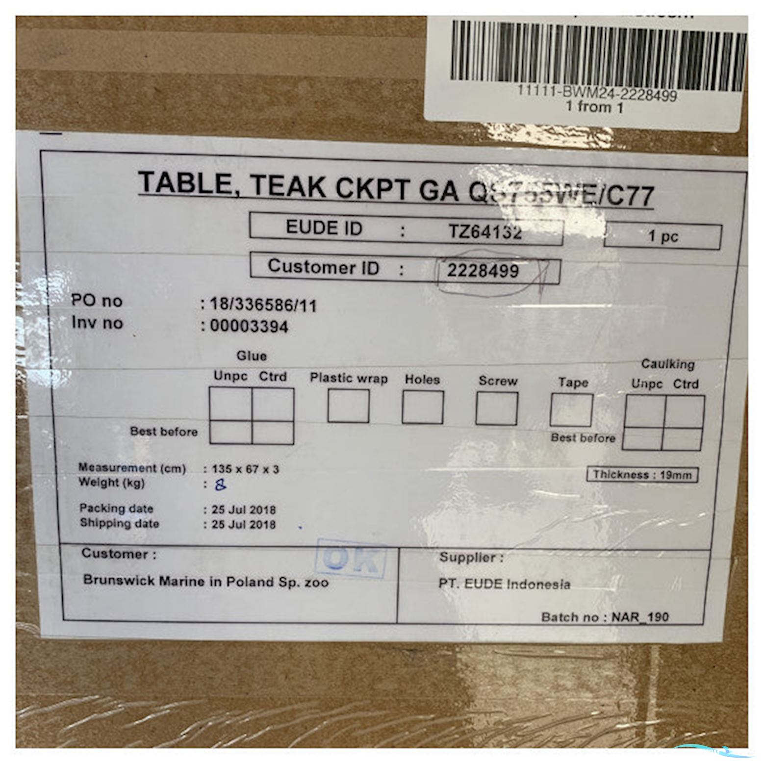 Quicksilver 755 and Uttern C77