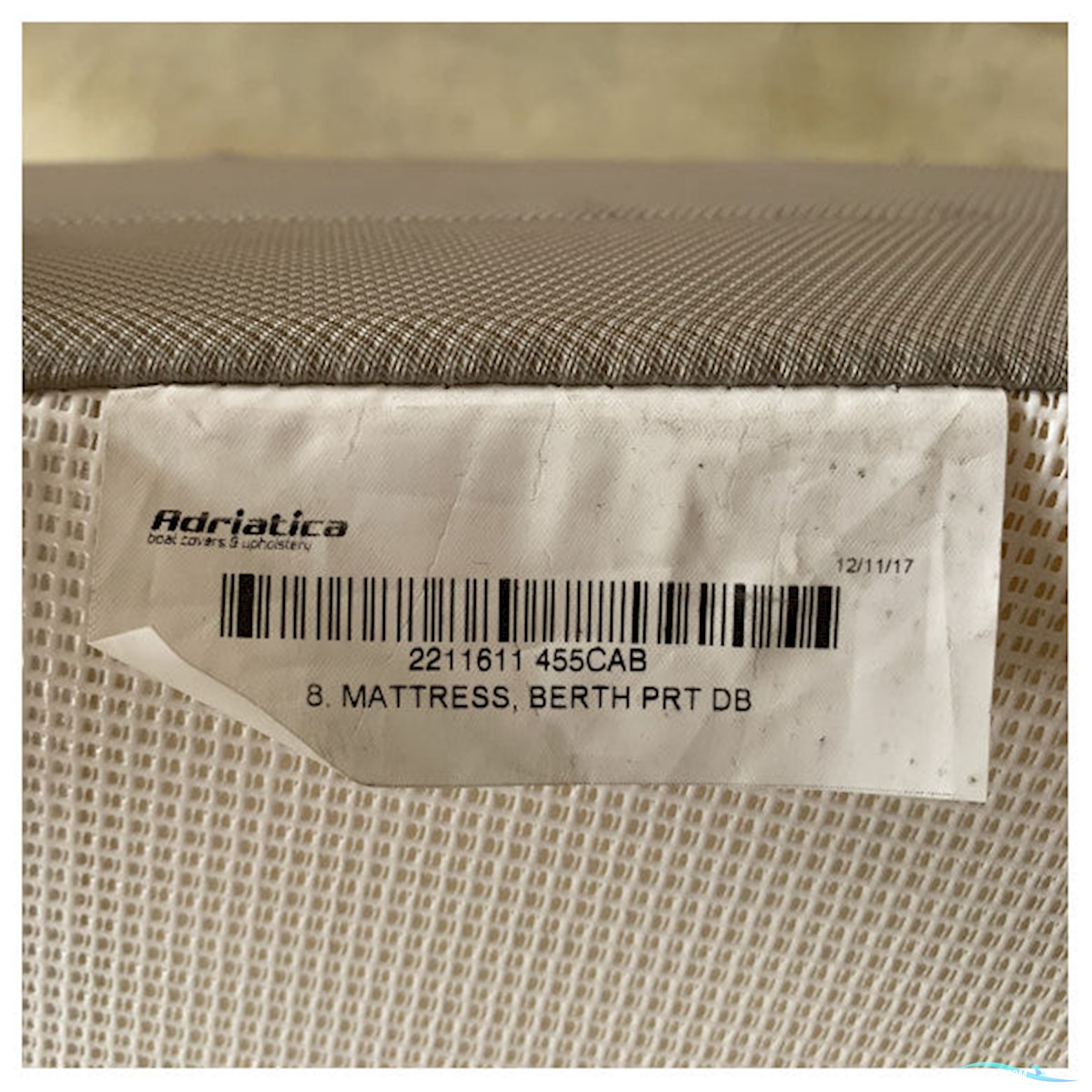 Quicksilver Activ 455 Cabin Port Side Berth Mattress Cushion - 2211611