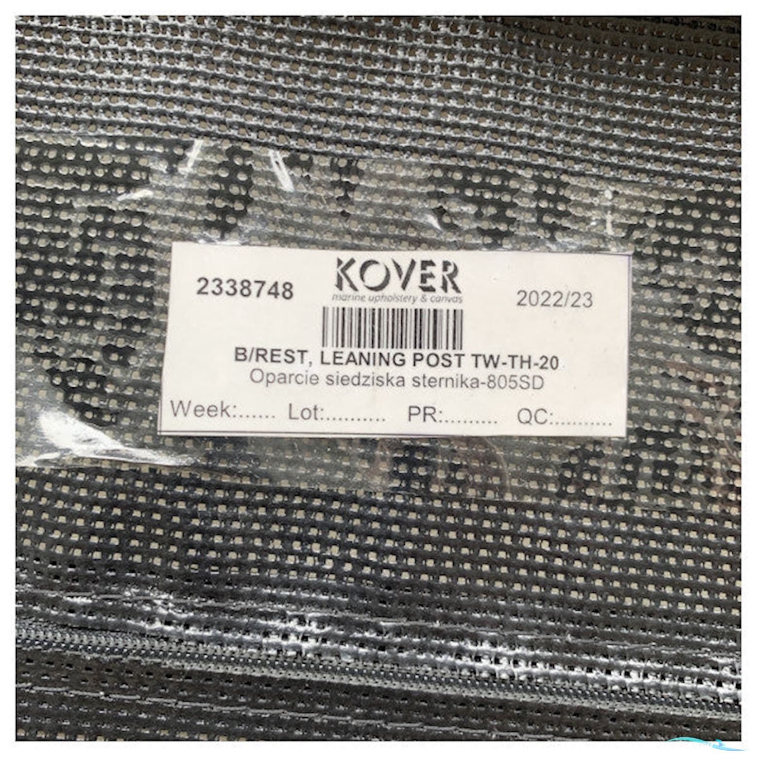 Quicksilver Activ 805 Sundeck Leaning Post Cushion Brown - 2338748