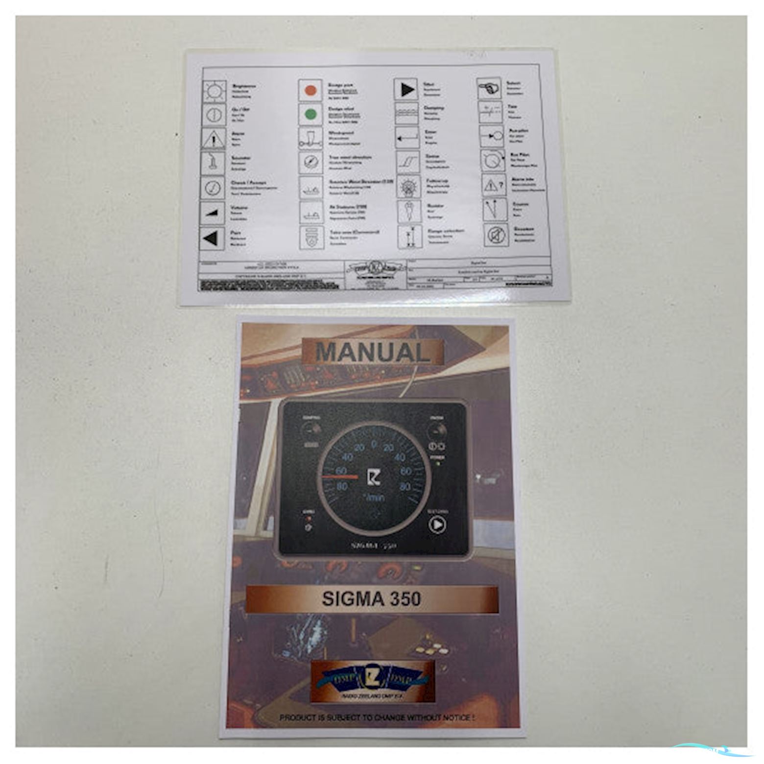 Radio Zeeland rate of turn display | control - SIGMA350/90