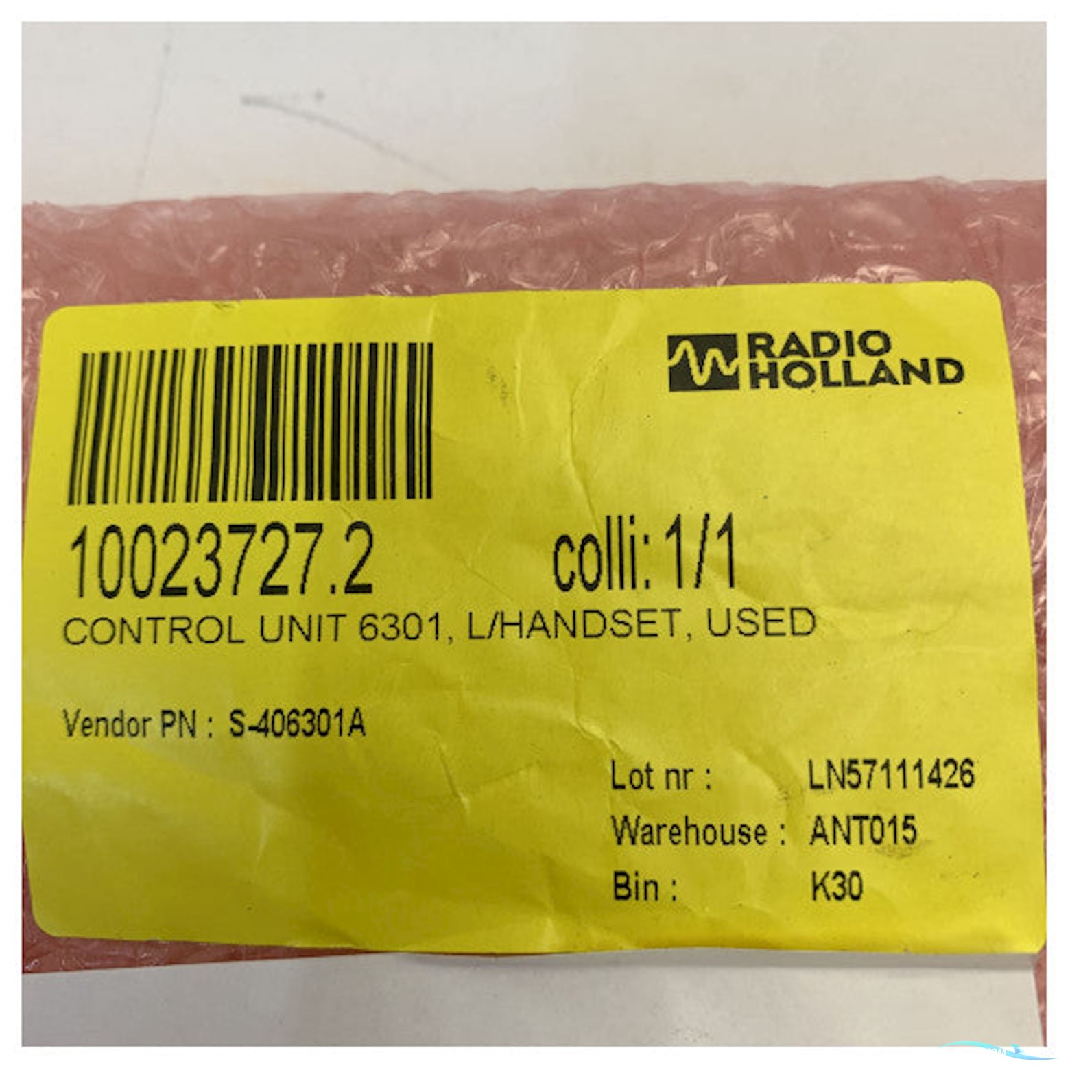 Sailor 6301 MF/HF Control Unit with L/Handset - S-406301A