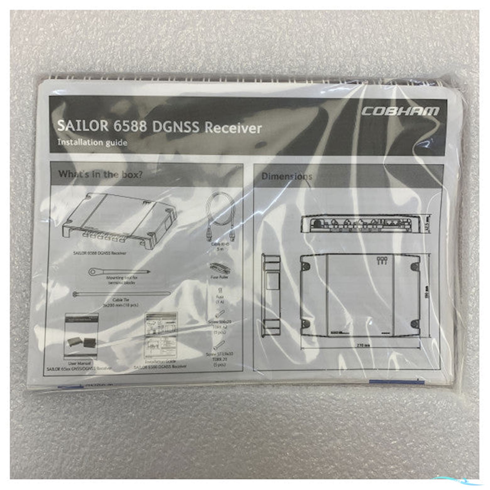 Sailor 6570 DGNSS System Communication System