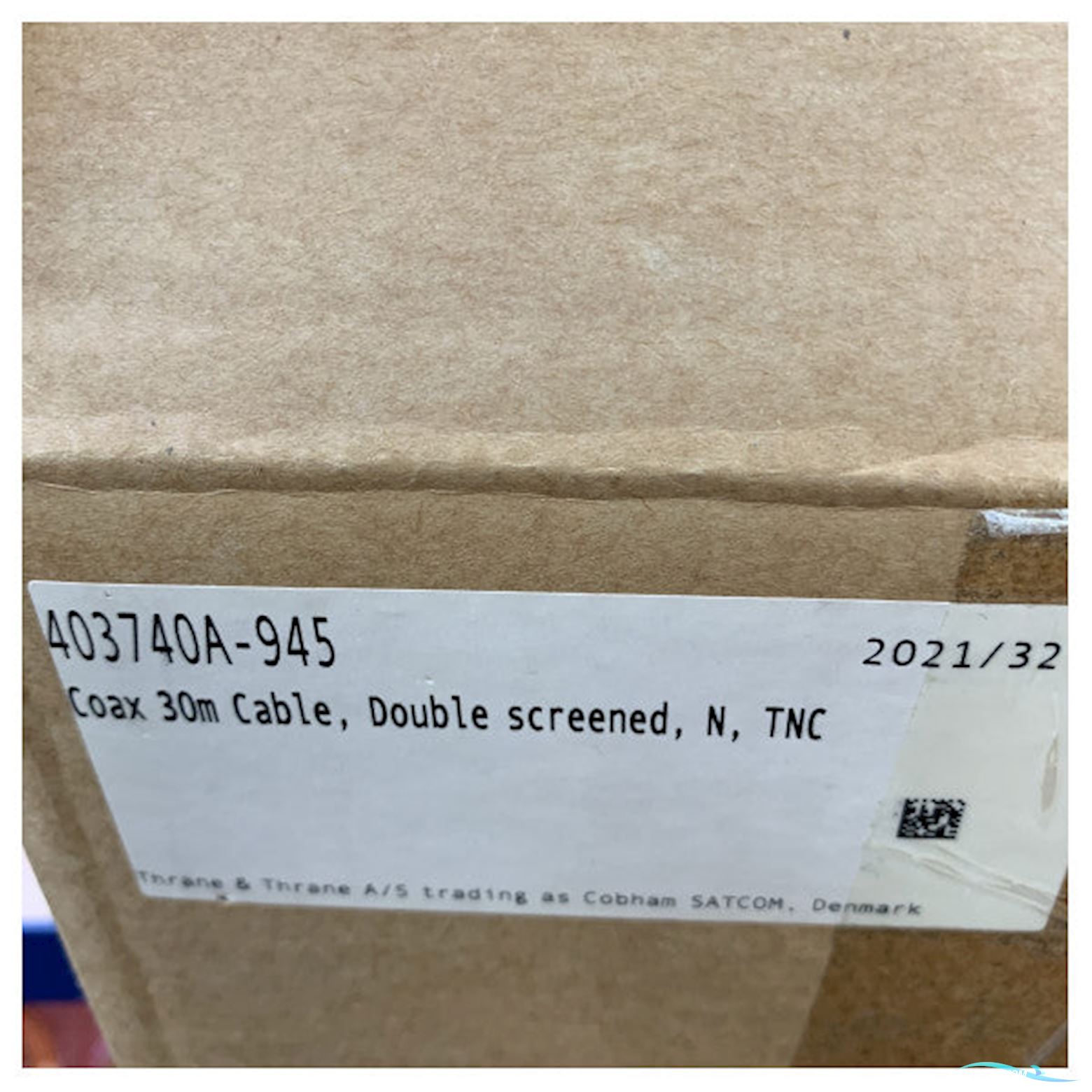 Sailor Coaxial Cable 30m with N to TNC Connectors Double Shielded - 403740A-945