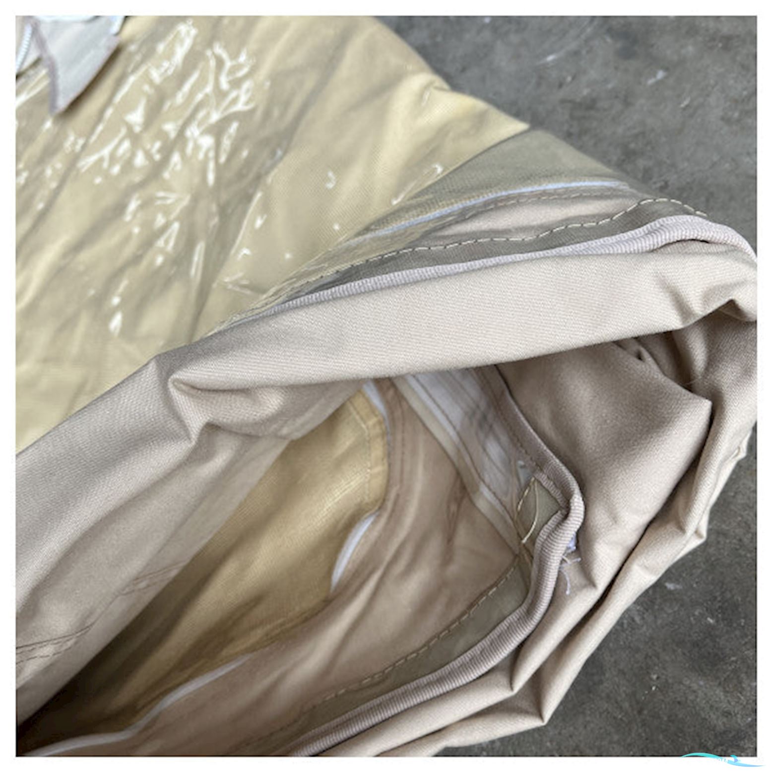 Sessa Marine C38 Aft Cockpit Closure Canvass Cover Beige - 048088U