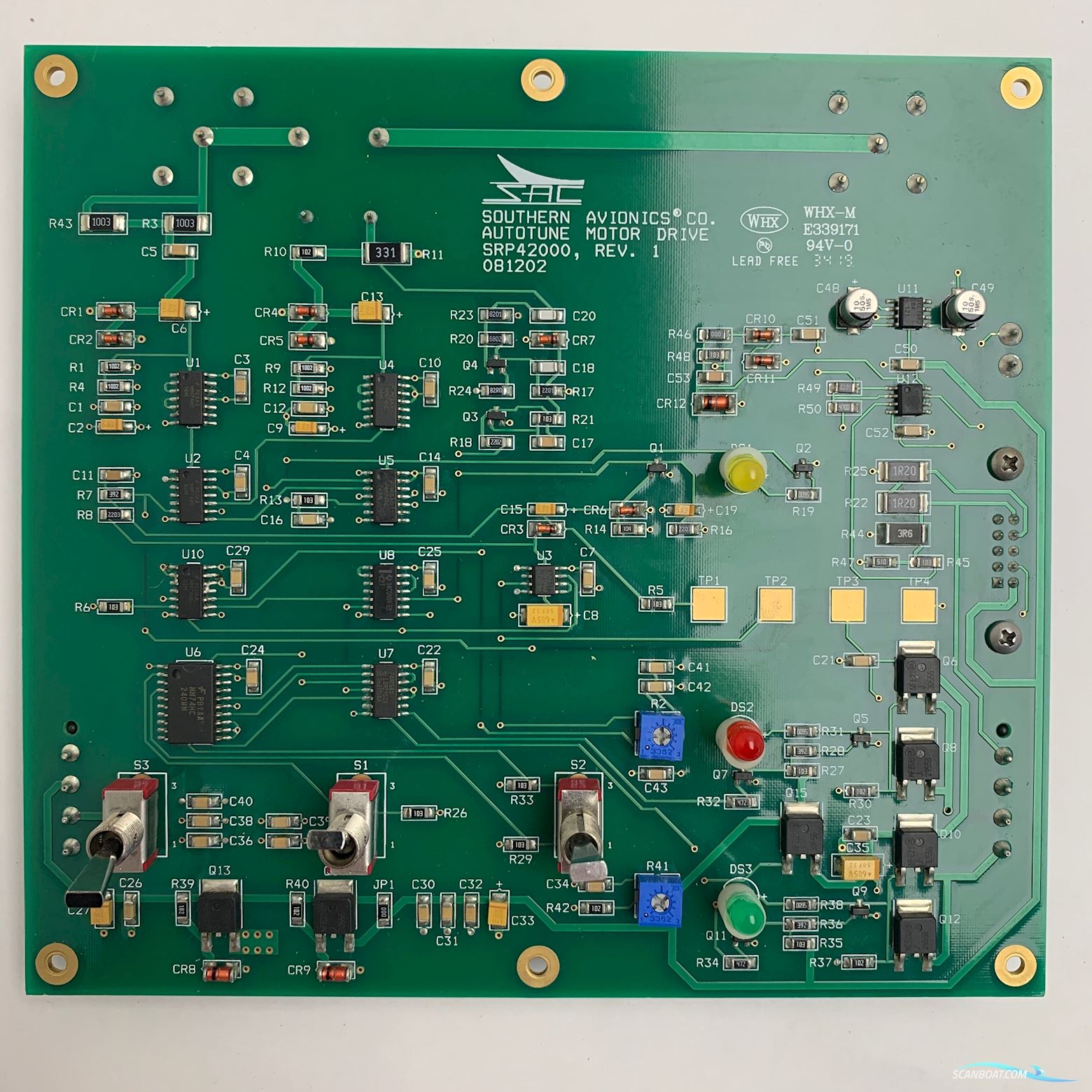 Southern Avionics SAC SLP42000 PCB autotune motor driver Bootaccessoires 2025, The Netherlands