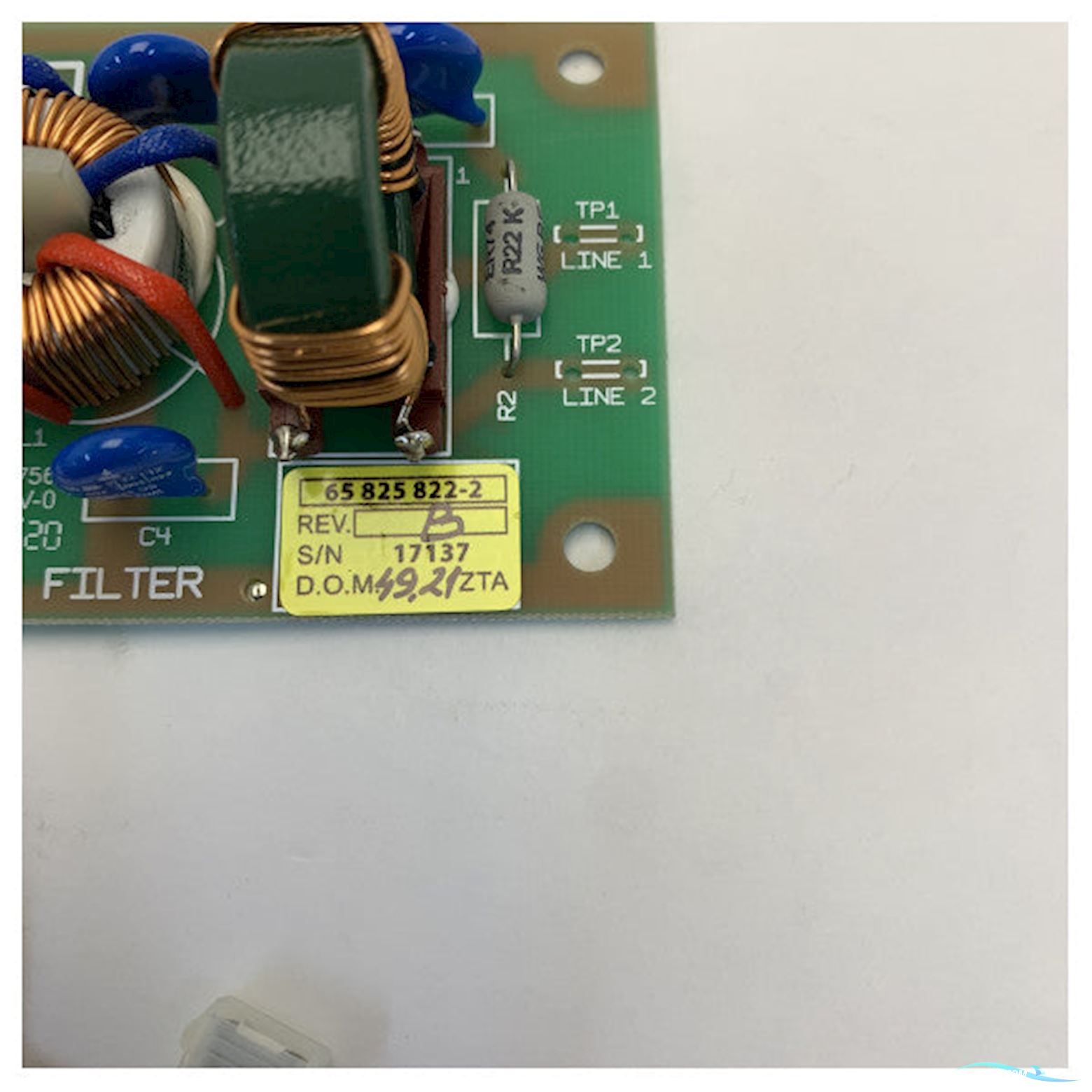 Sperry Marine T65825822-2 Main Input Filter PCB