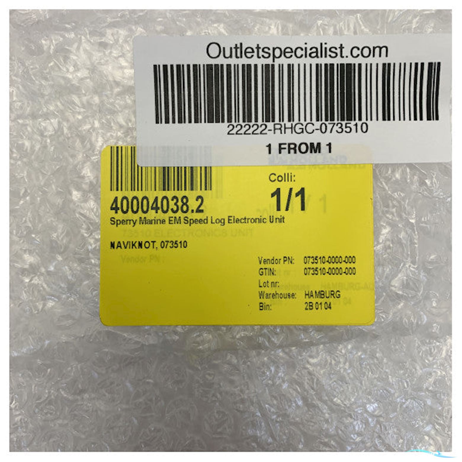 Sperry Marine Type 5003 Electronic Control Unit