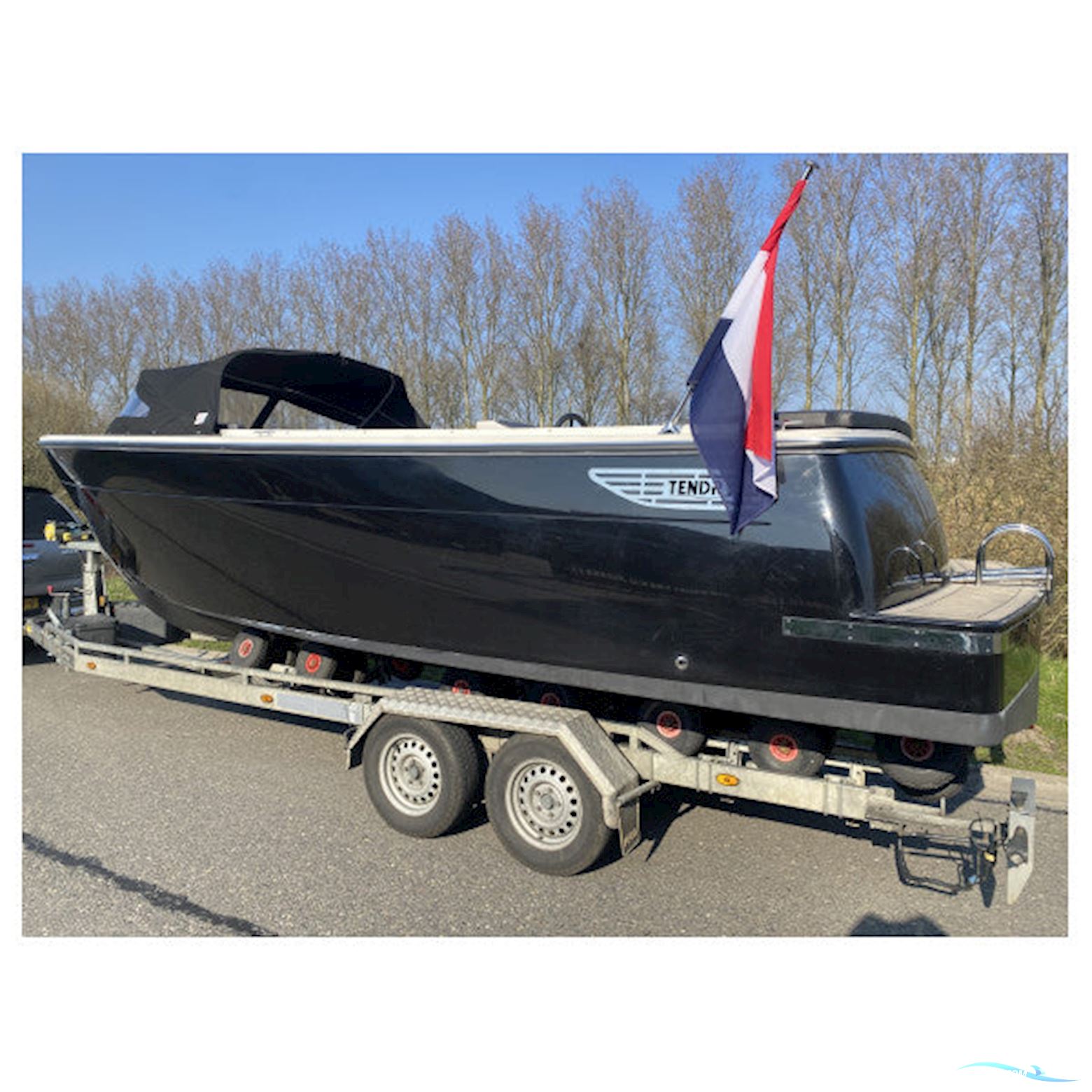 Tendr 23 Outboard 7 Meter Polyester Sloep Zwart Bootaccessoires 2025, The Netherlands