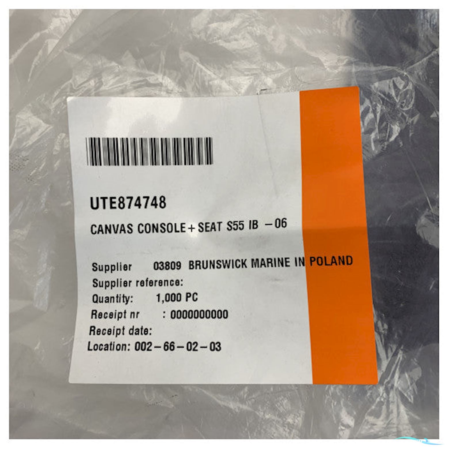 Uttern S55 Pilot Seat And Steering Console Cover Blue - 874748