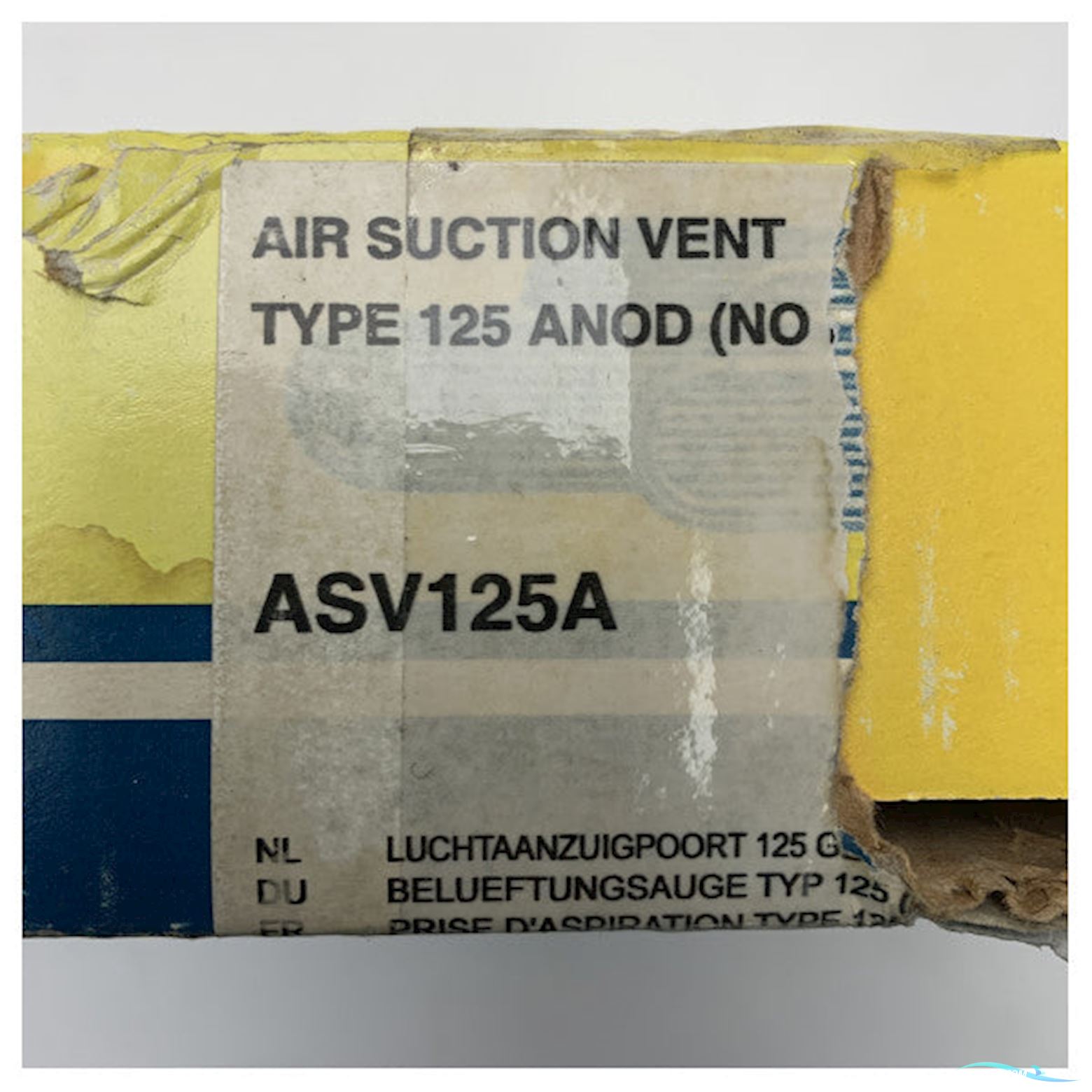 Vetus ASV125A Engine Room Vent 125pk Aluminium 730 x 178 mm