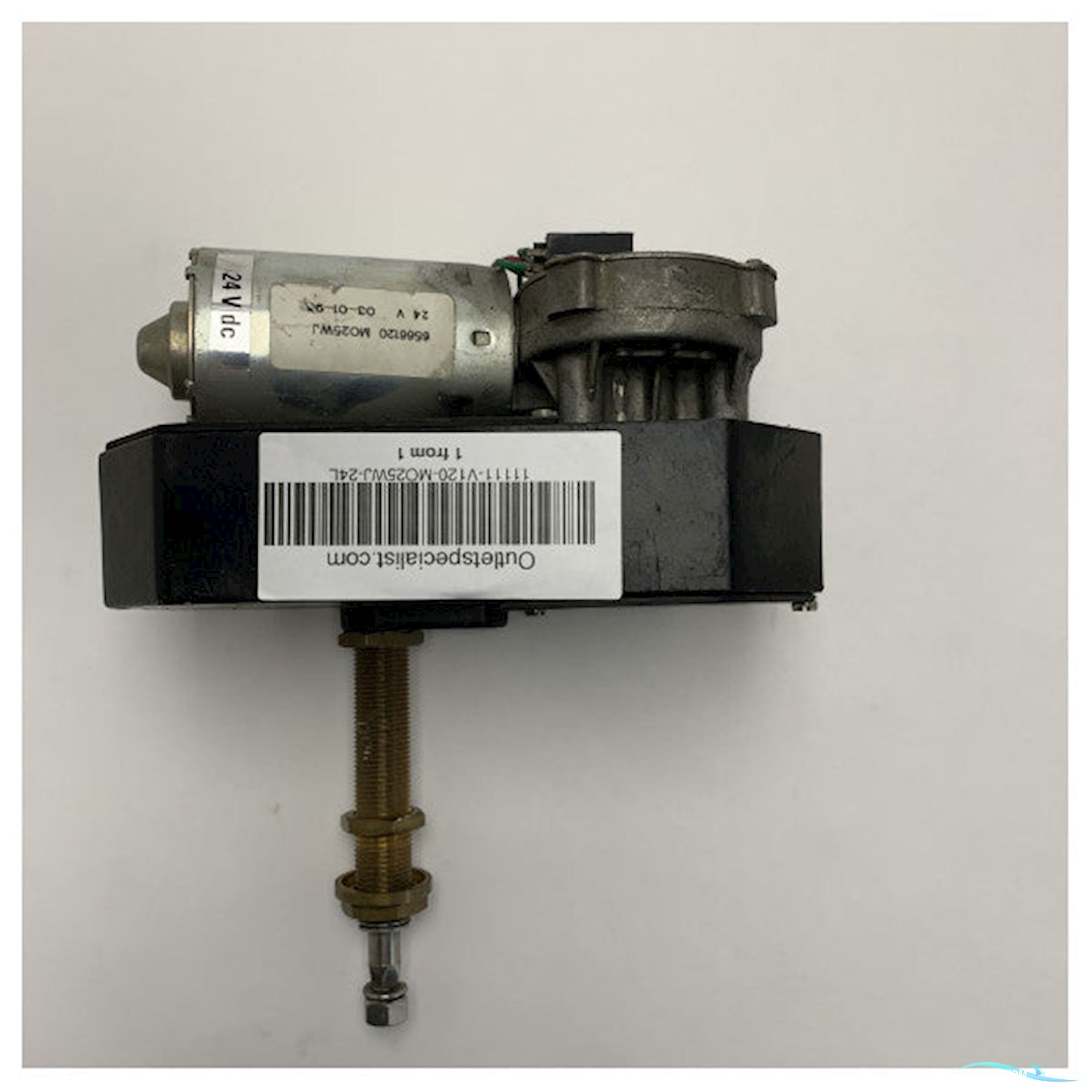 Vetus MO25WJ 24V Long Windscreen Wiper Motor 75W
