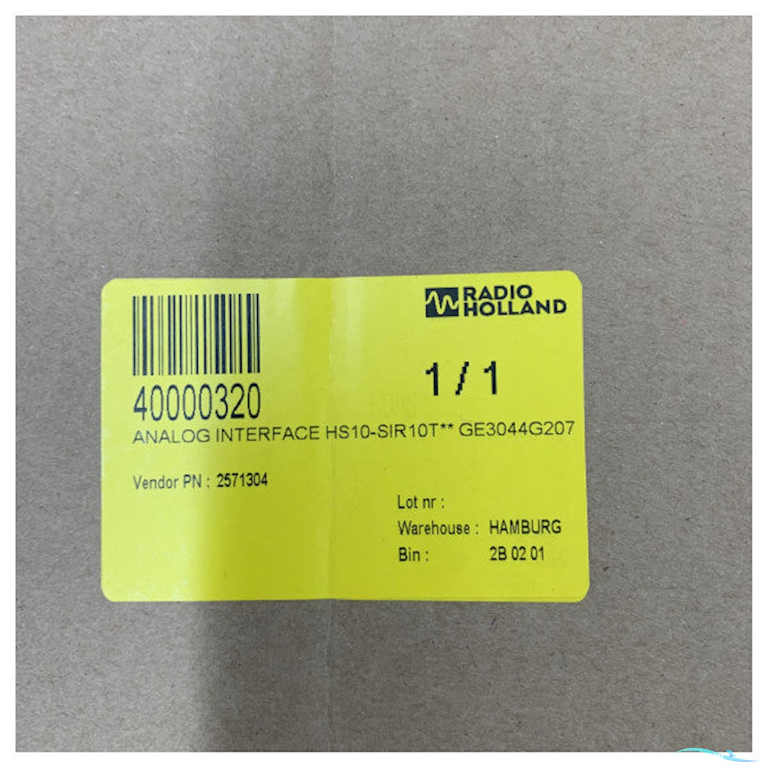 Wartsila Wartsilla SAM Electronics Analog Interface HS10-SIR10T - GE3044G207