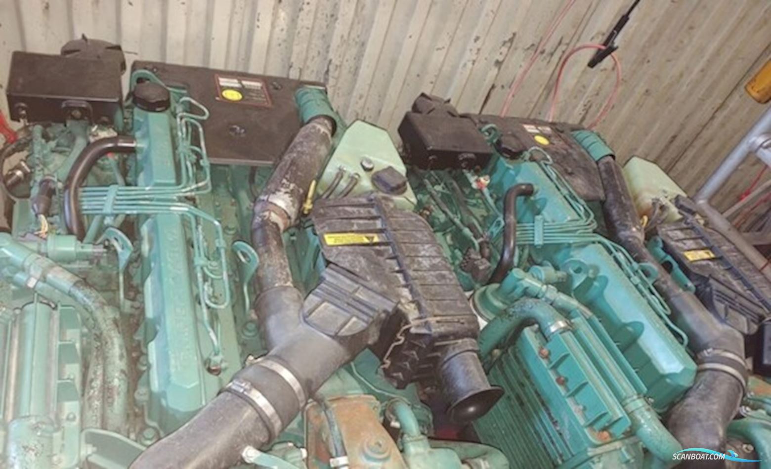 2 Stk. Volvo Penta Kad 300 Med Dpe-Drev Bootsmotor 2024, Dänemark