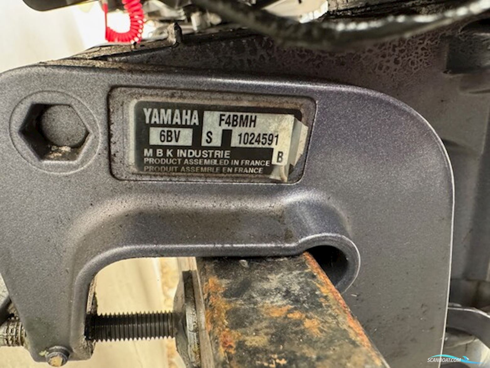 4 hk Yamaha 4 Takt Med Kort Ben