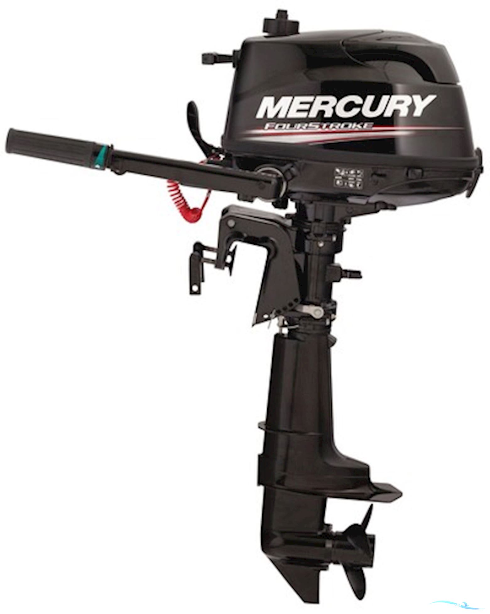 6 hk Mercury 4 Takt Med Kort Ben Bootsmotor 2024, Dänemark