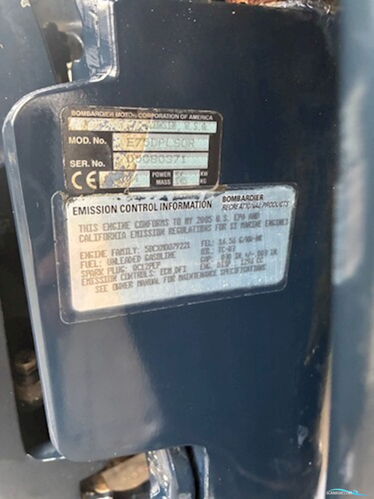 Evinrude 75 hk ELPTO E-TEC - ENGROSSALG !