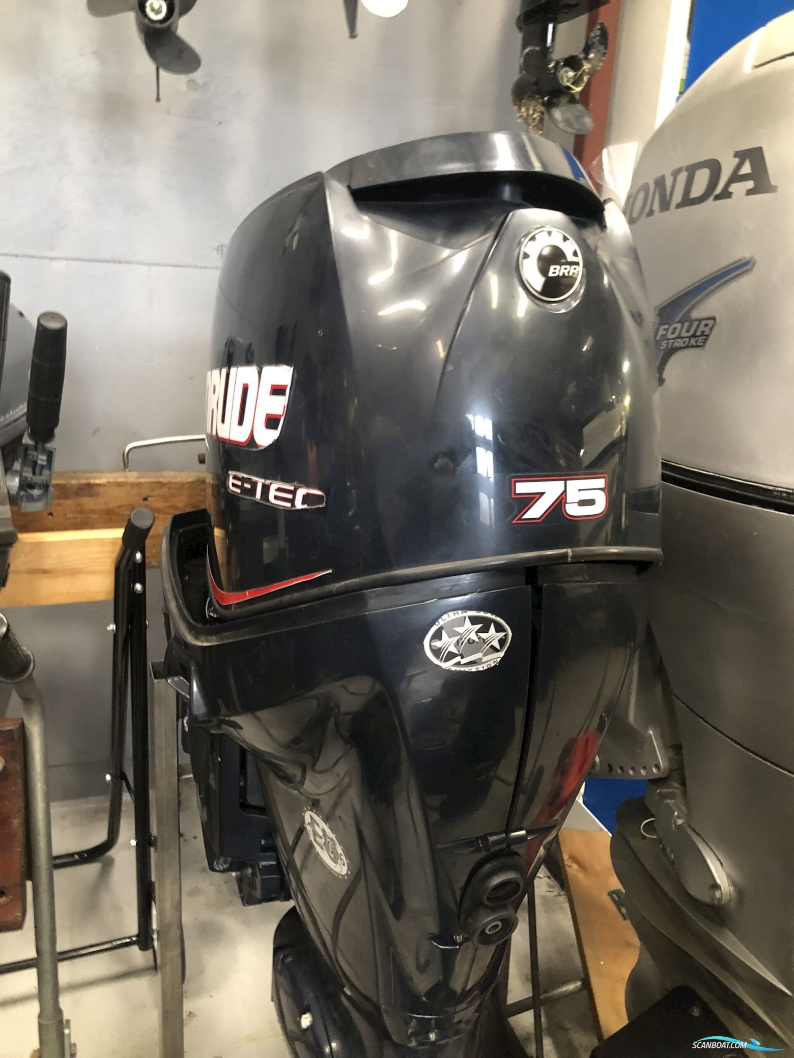 Evinrude 75TL E-Tec Bootsmotor 2004, Dänemark