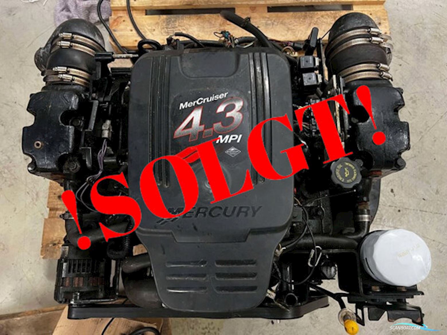 Mercruiser 4.3 MPI 220 HK...SOLGT Bootsmotor 2024, Dänemark