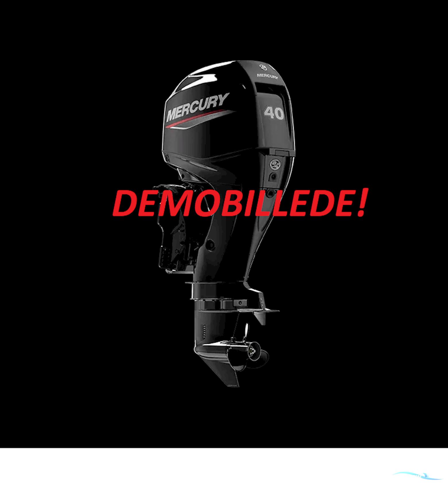 Mercury 40 hk Efi Powertrim og el-Start Bootsmotor 2025, mit Mercury motor, Dänemark