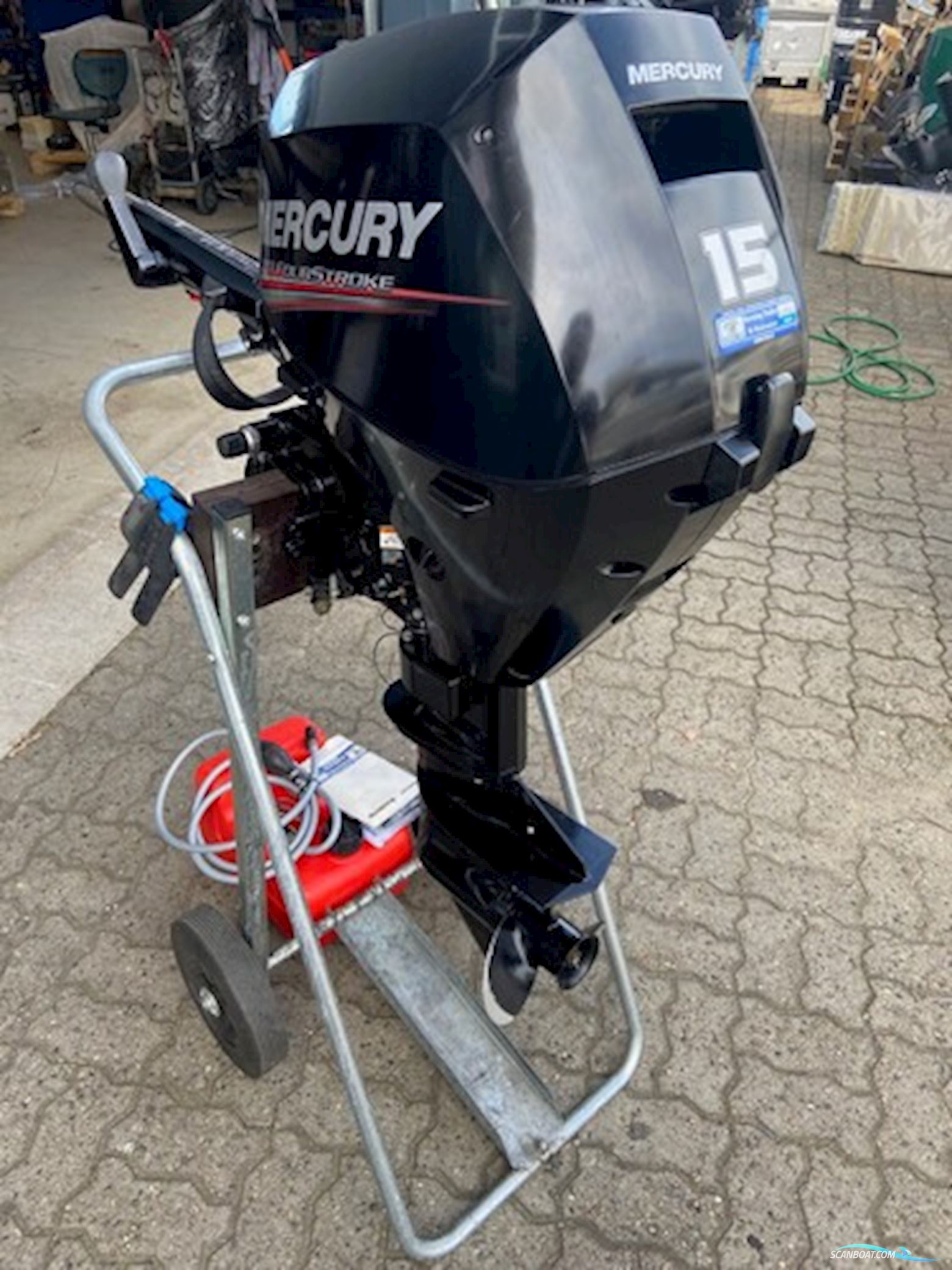 Mercury F15 hk MH EFI 4-takt Bootsmotor 2025, Dänemark