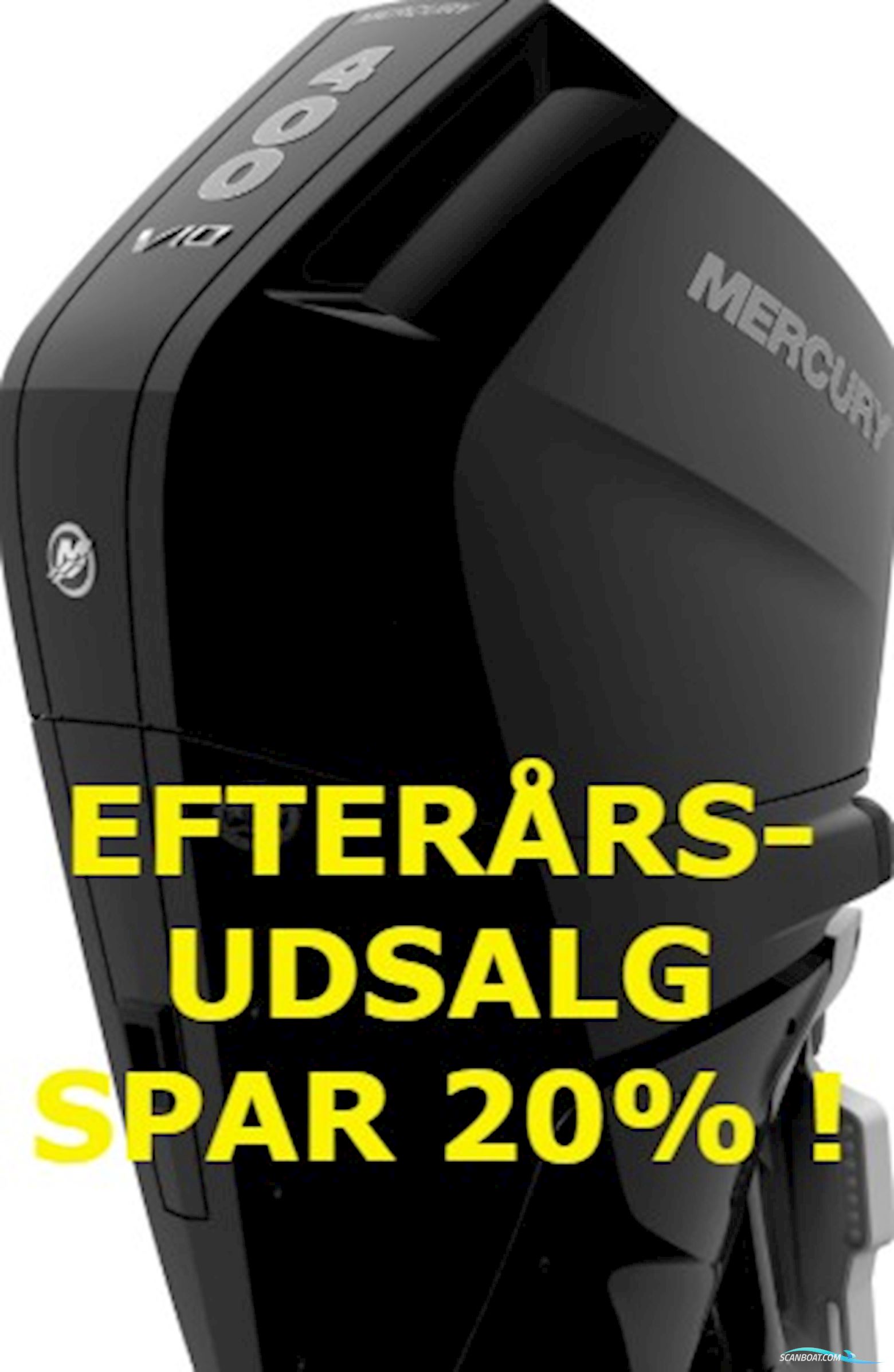 Mercury F400 hk XL AMDS - EFTERÅRSUDSALG SPAR 20% !