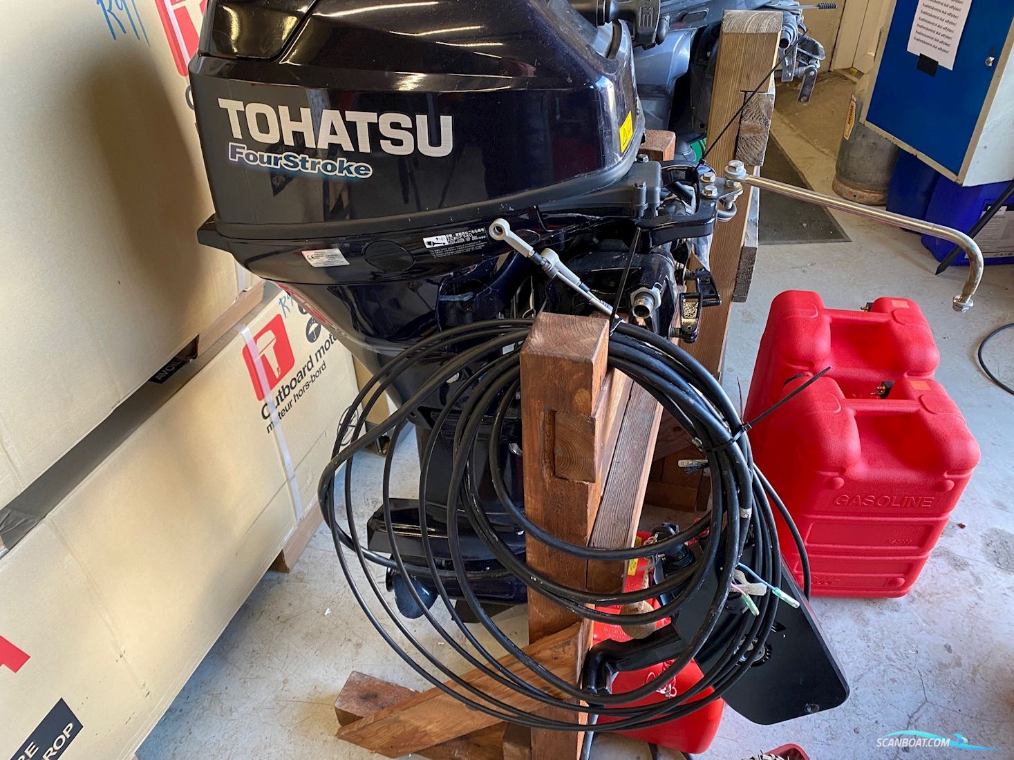 Tohatsu 15HK Bootsmotor 2021, mit Tohatsu 15HK motor, Dänemark