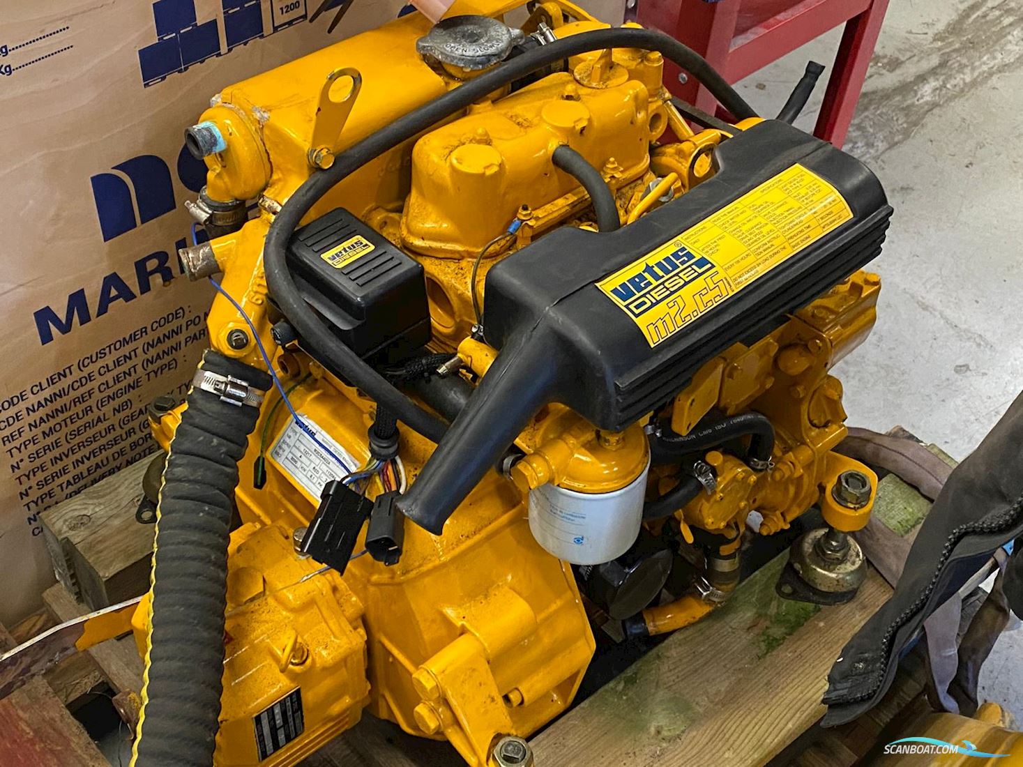 Vetus M2.C5 Bootsmotor 2016, mit Vetus M2.C5 motor, Dänemark