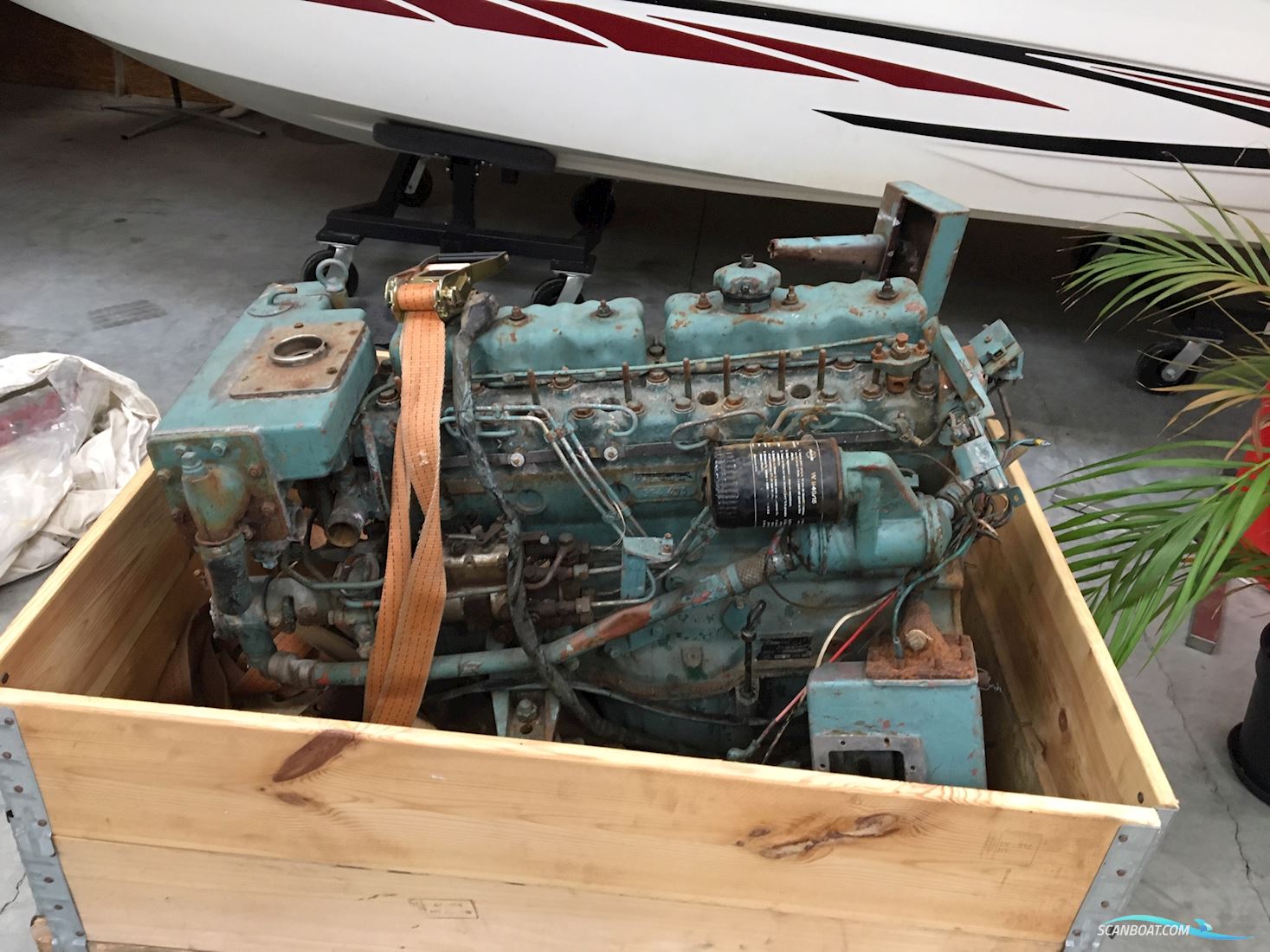 Volvo Penta MD32A Bootsmotor 1993, mit Volvo Penta MD32A motor, Dänemark