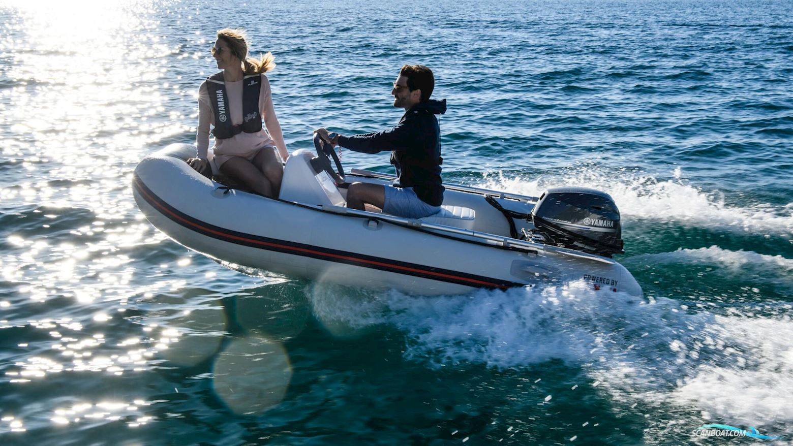 Yamaha 20 HK - Fjernbetjening, Elektrisk start, Power tilt