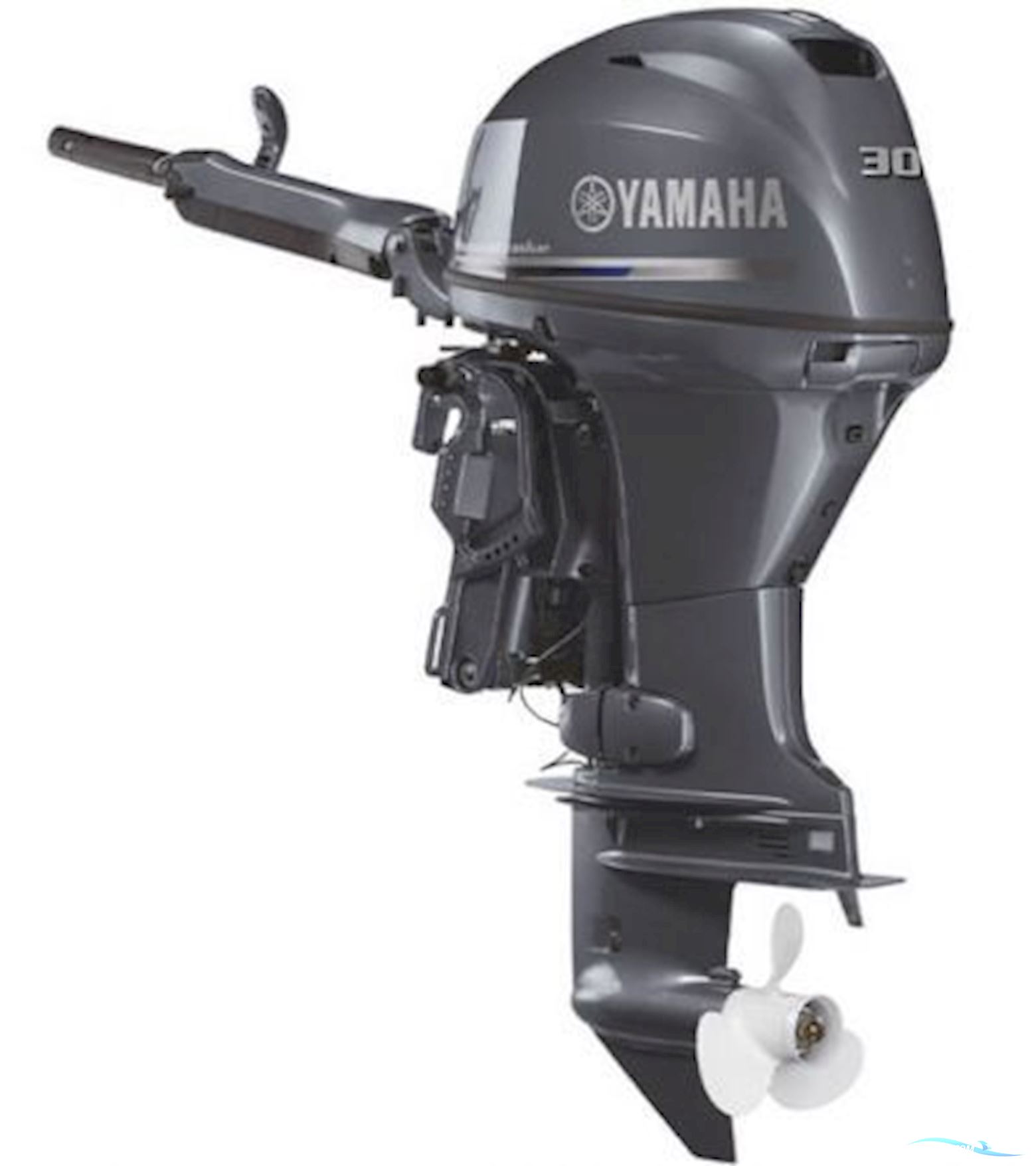 Yamaha 30 HK - Styrehåndtag, Elektrisk, Hydro tilt Bootsmotor 2024, mit Yamaha motor, Dänemark