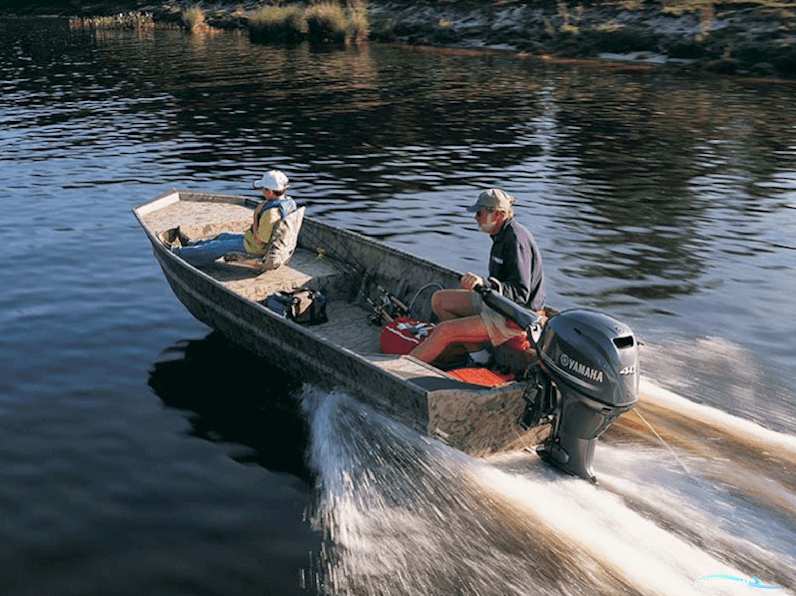 Yamaha 40 HK - Styrehåndtag, Hydro tilt