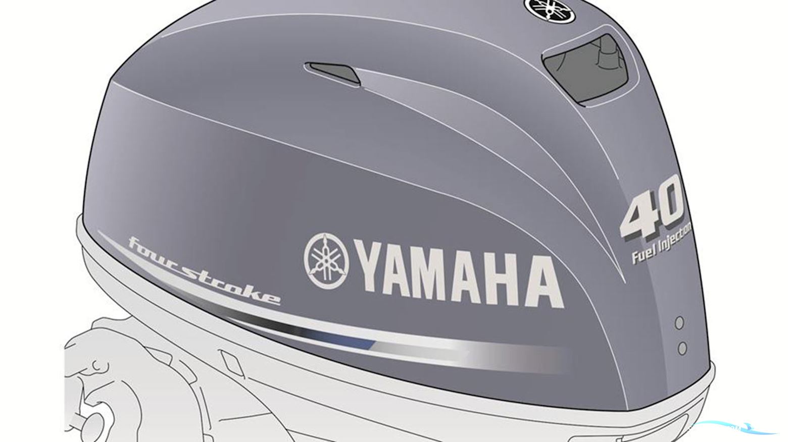 Yamaha 40 HK 4-Takt Påhængsmotor