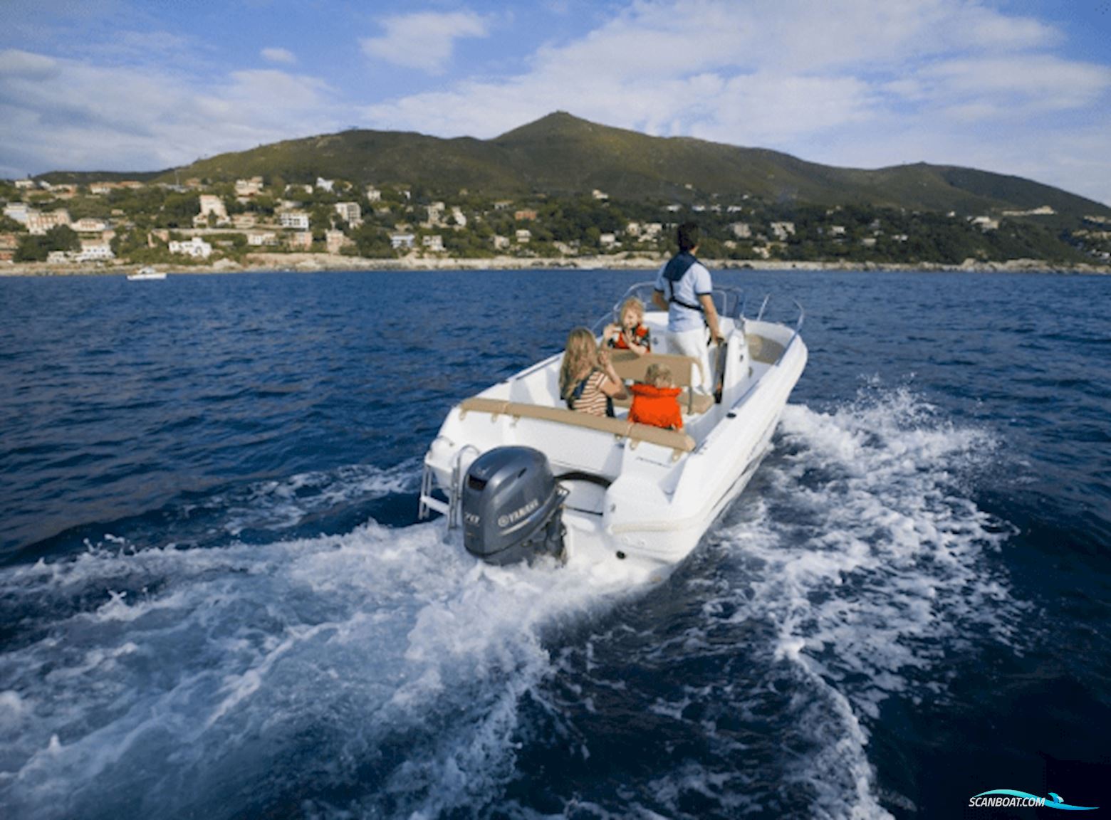 Yamaha 70 HK - Fjernbetjent, Elektronisk start, Powertrim