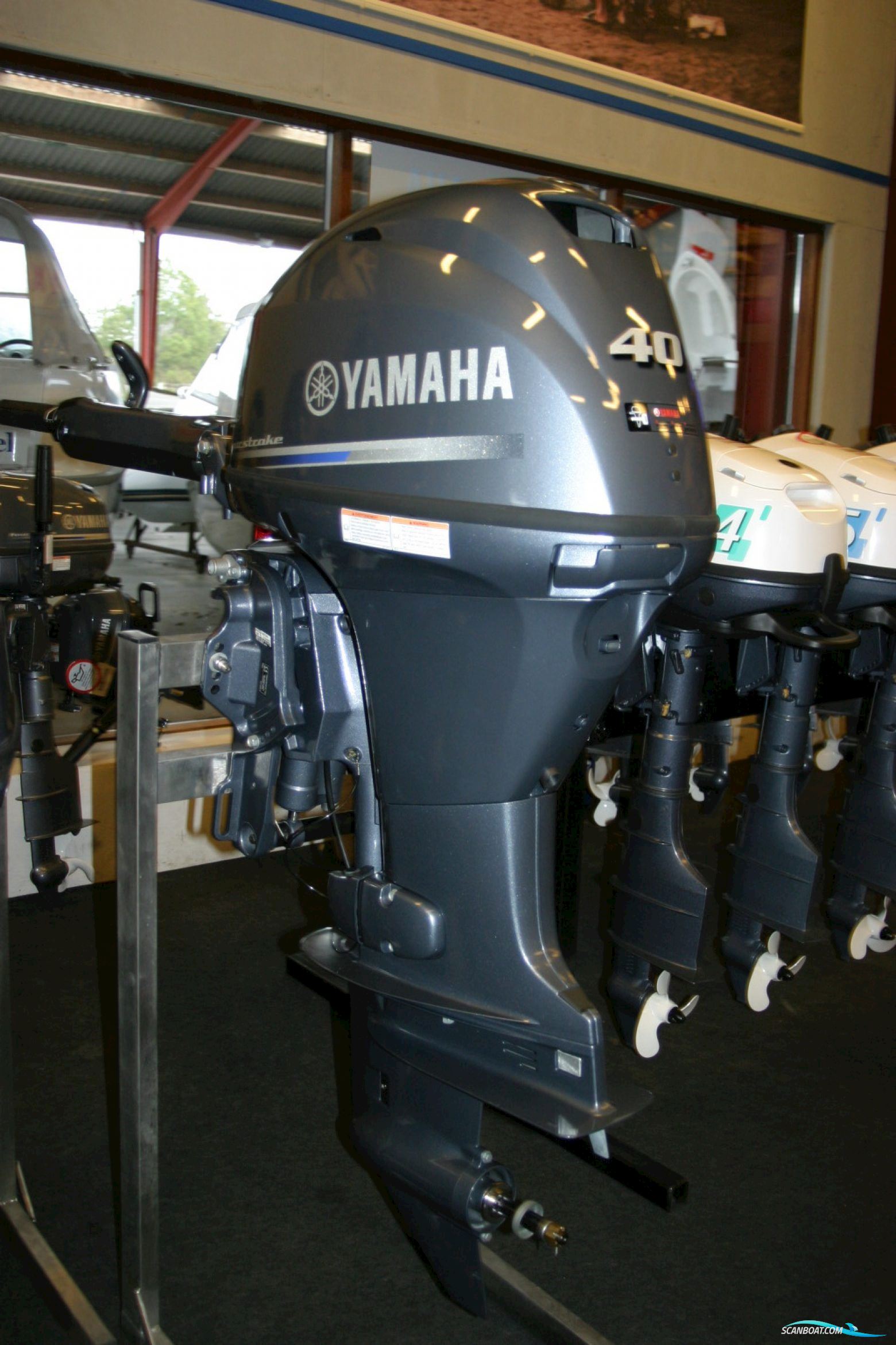Yamaha F40Fehdl Bootsmotor 2024, mit Yamaha F40Fehdl motor, Dänemark