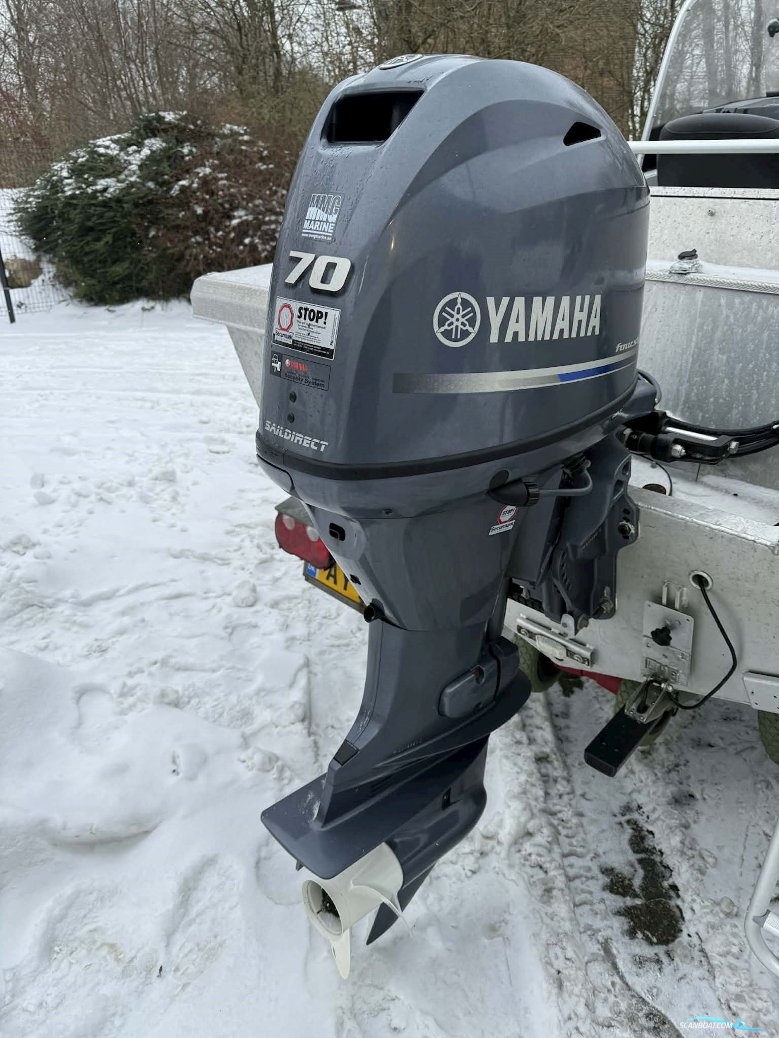 Yamaha F70 Aetl Bootsmotor 2026, mit Yamaha motor, Dänemark