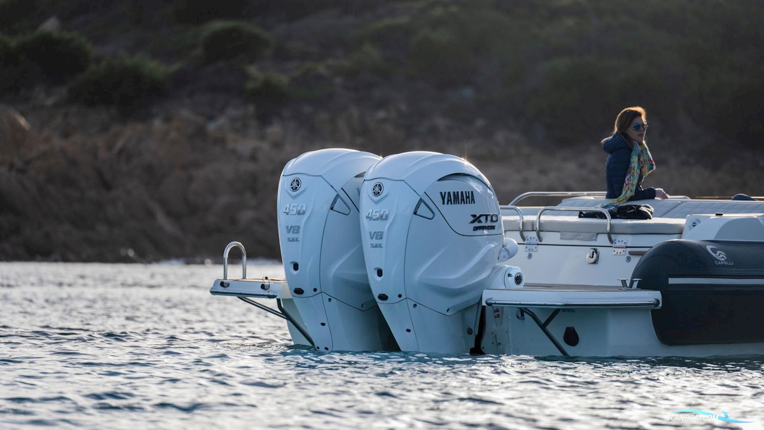 Yamaha LXF450XSA - Twin Engines 900hk Bootsmotor 2025, mit Yamaha XF450XSA motor, Dänemark