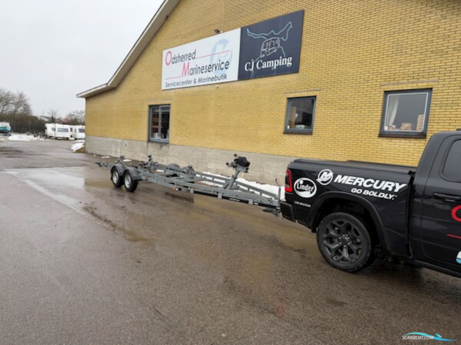 242500TB SR - 2500KG Premium Bådtrailer m/ SUPERRULLER