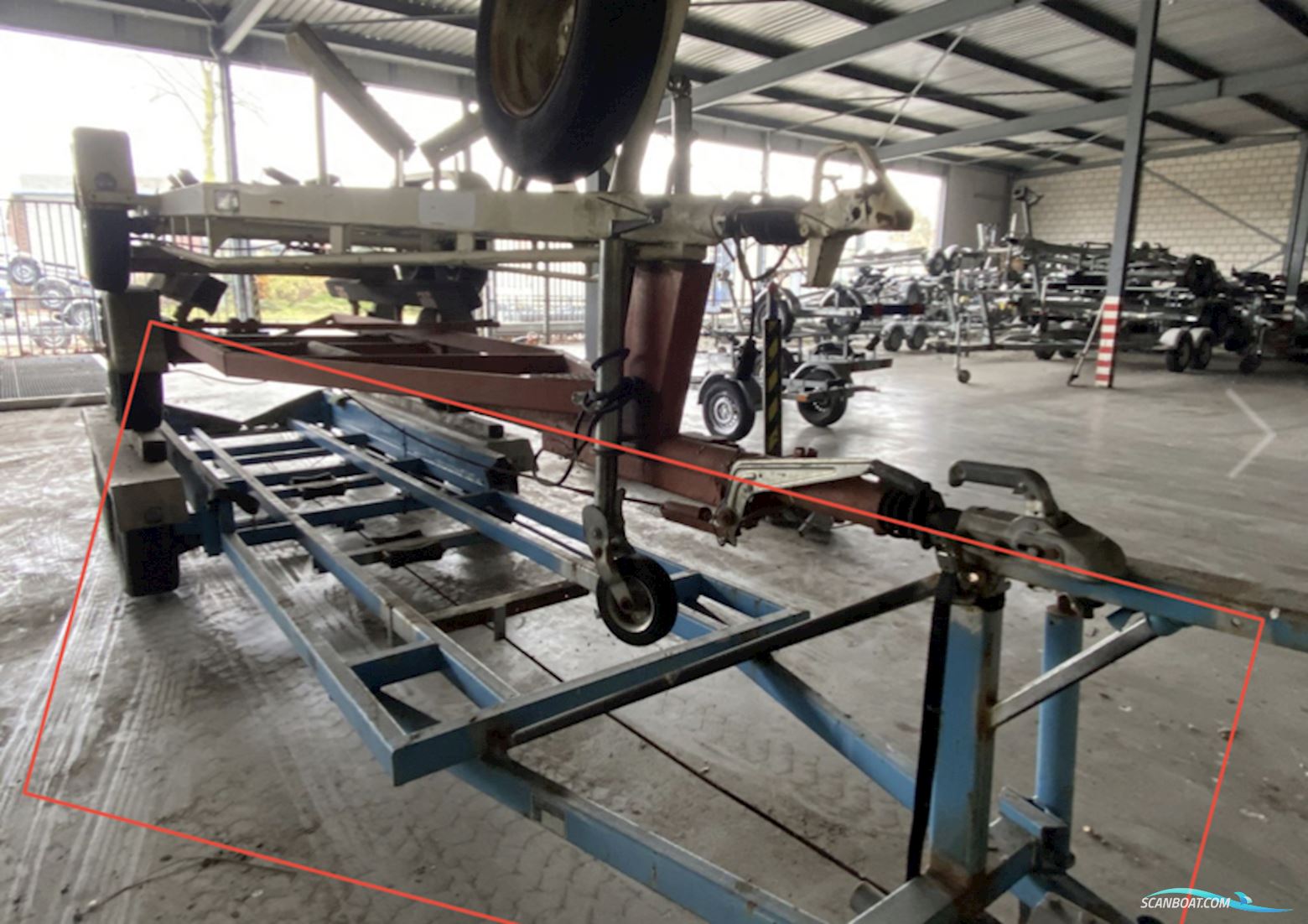 DELVAN 3-asser Stallingstrailer