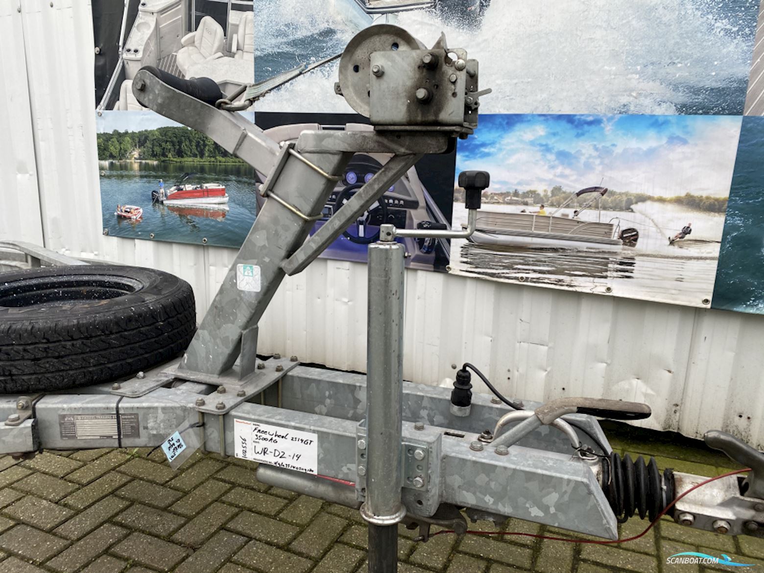 Freewheel Balkentrailer 3500KG