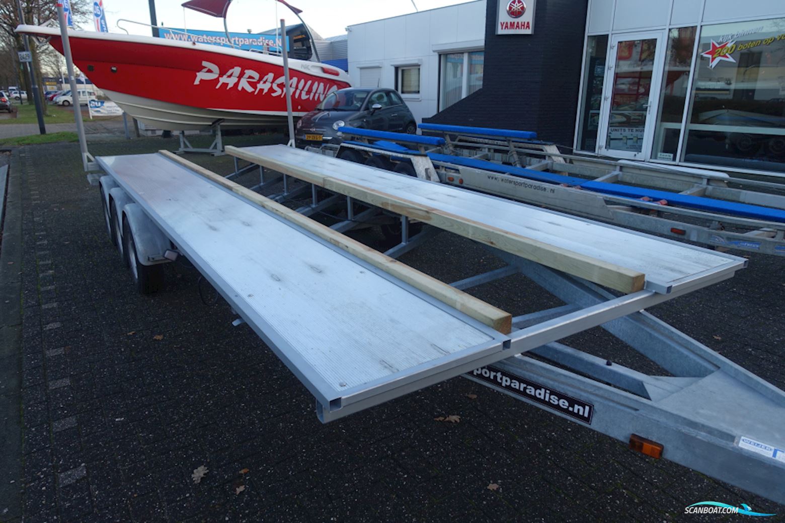 Freewheel Pontoontrailer 3-Asser 3500