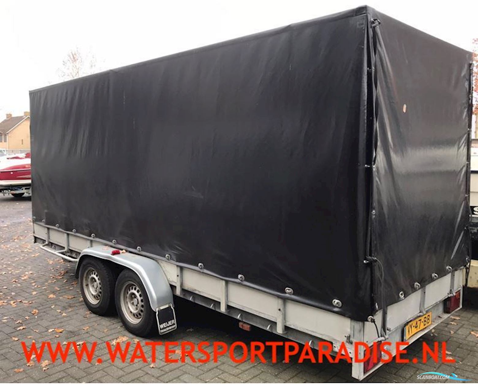 Hapert 2-Asser Huifkar Bootstrailer 2024, Niederlande