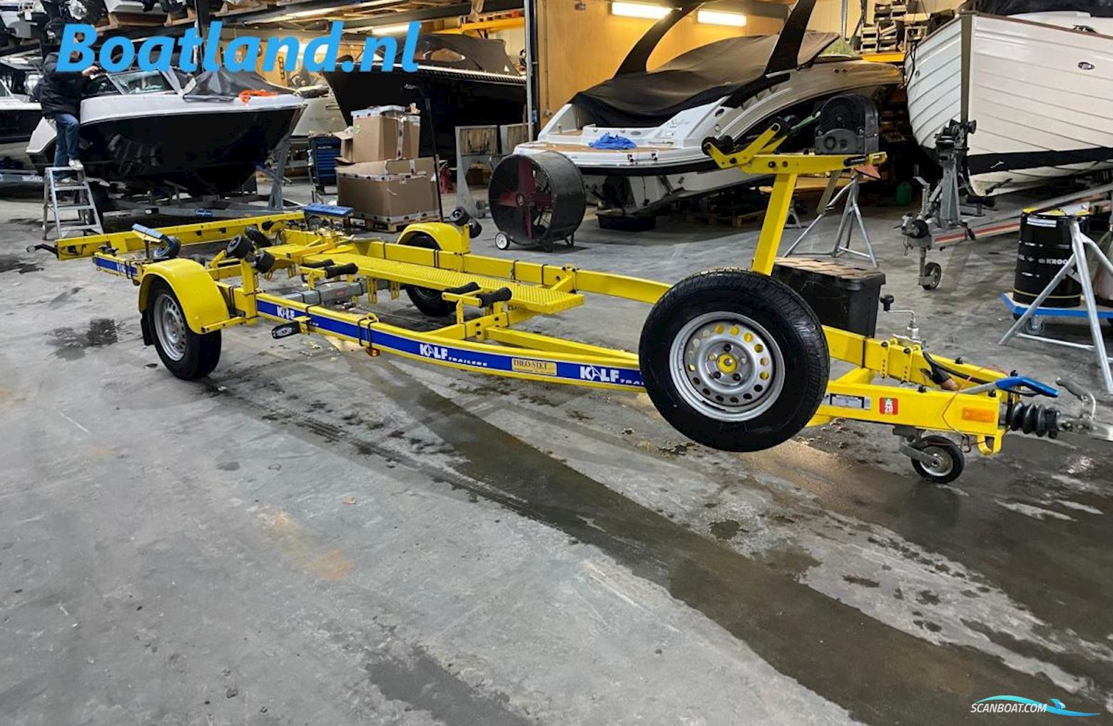 Kalf Trailers M 1500 Special Bootstrailer 2016, Niederlande