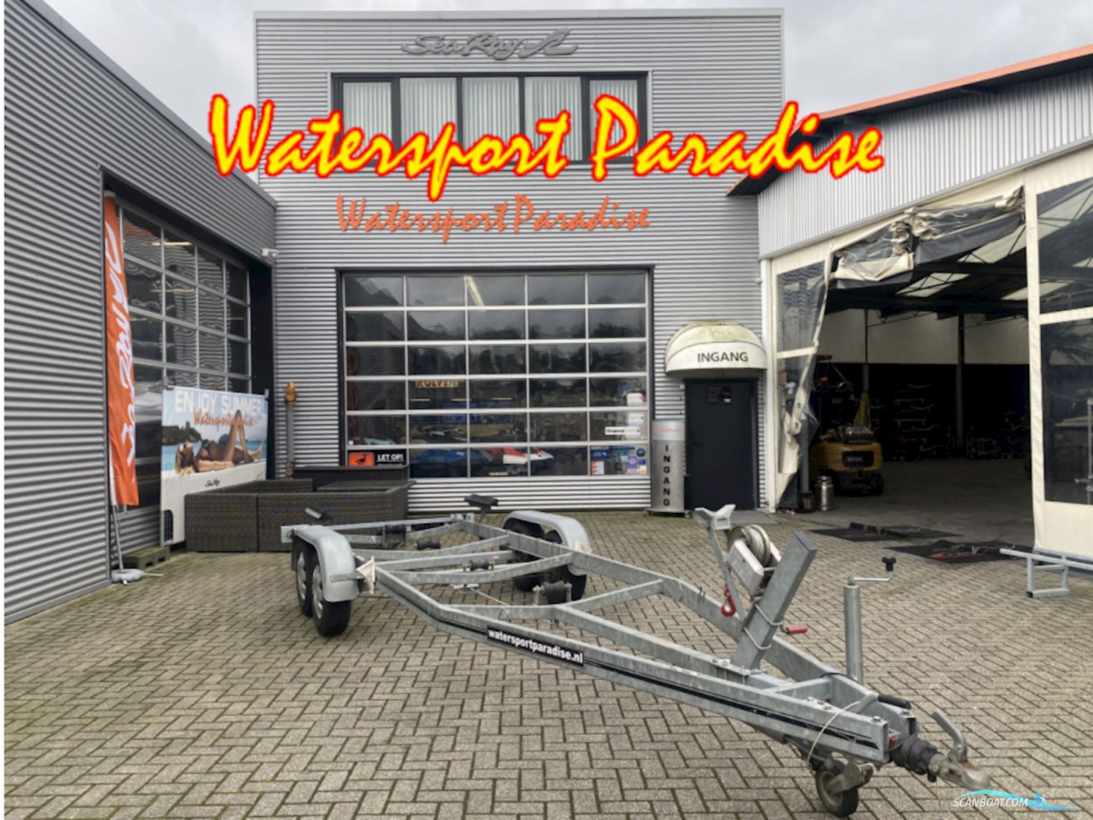 Ohlmeier Tandemasser Bootstrailer 2001, Niederlande